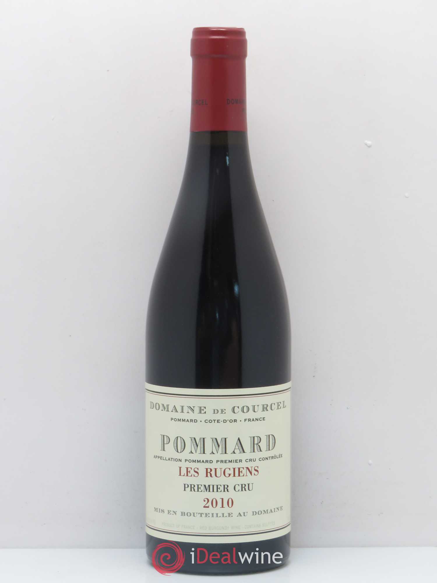 Pommard 1er Cru Les Rugiens de Courcel (Domaine) 2010 - Lot de 1 bouteille - 0