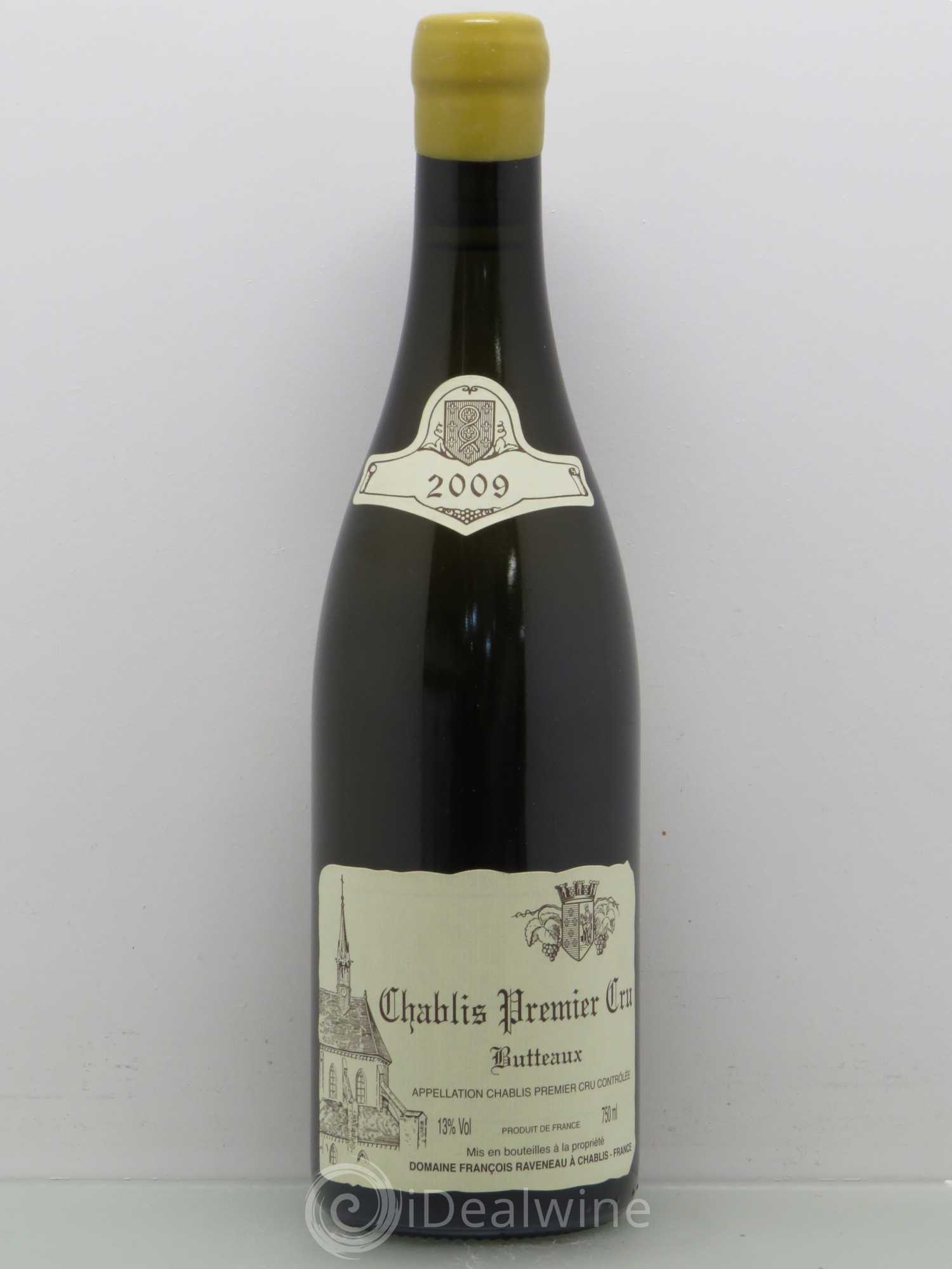 Chablis 1er Cru Butteaux Raveneau (Domaine) 2009 - Lot de 1 bouteille - 0