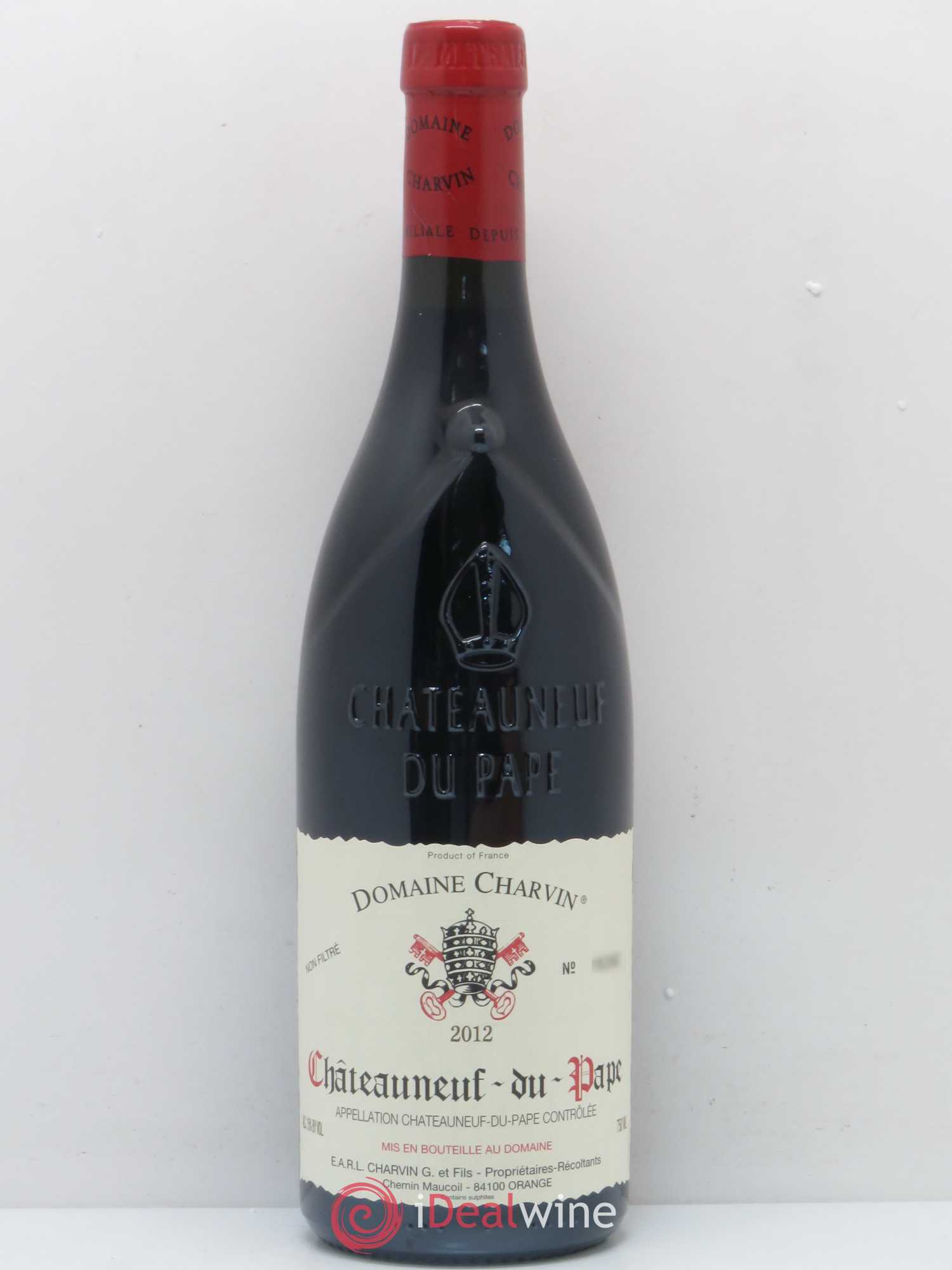 Châteauneuf-du-Pape Charvin (Domaine) 2012 - Lot de 1 bouteille - 0