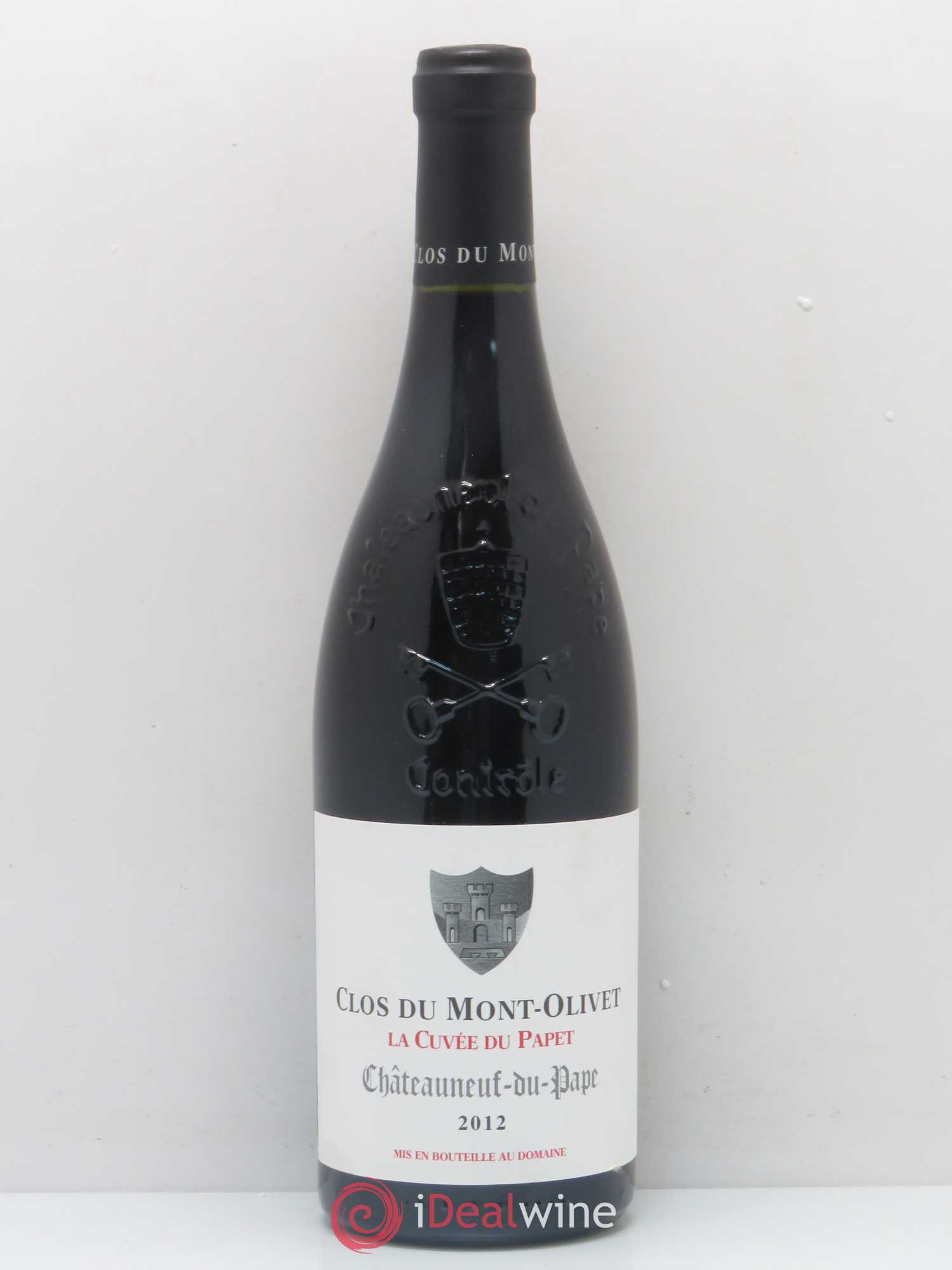 Châteauneuf-du-Pape Cuvée du Papet Clos du Mont-Olivet 2012 - Lot de 1 bouteille - 0
