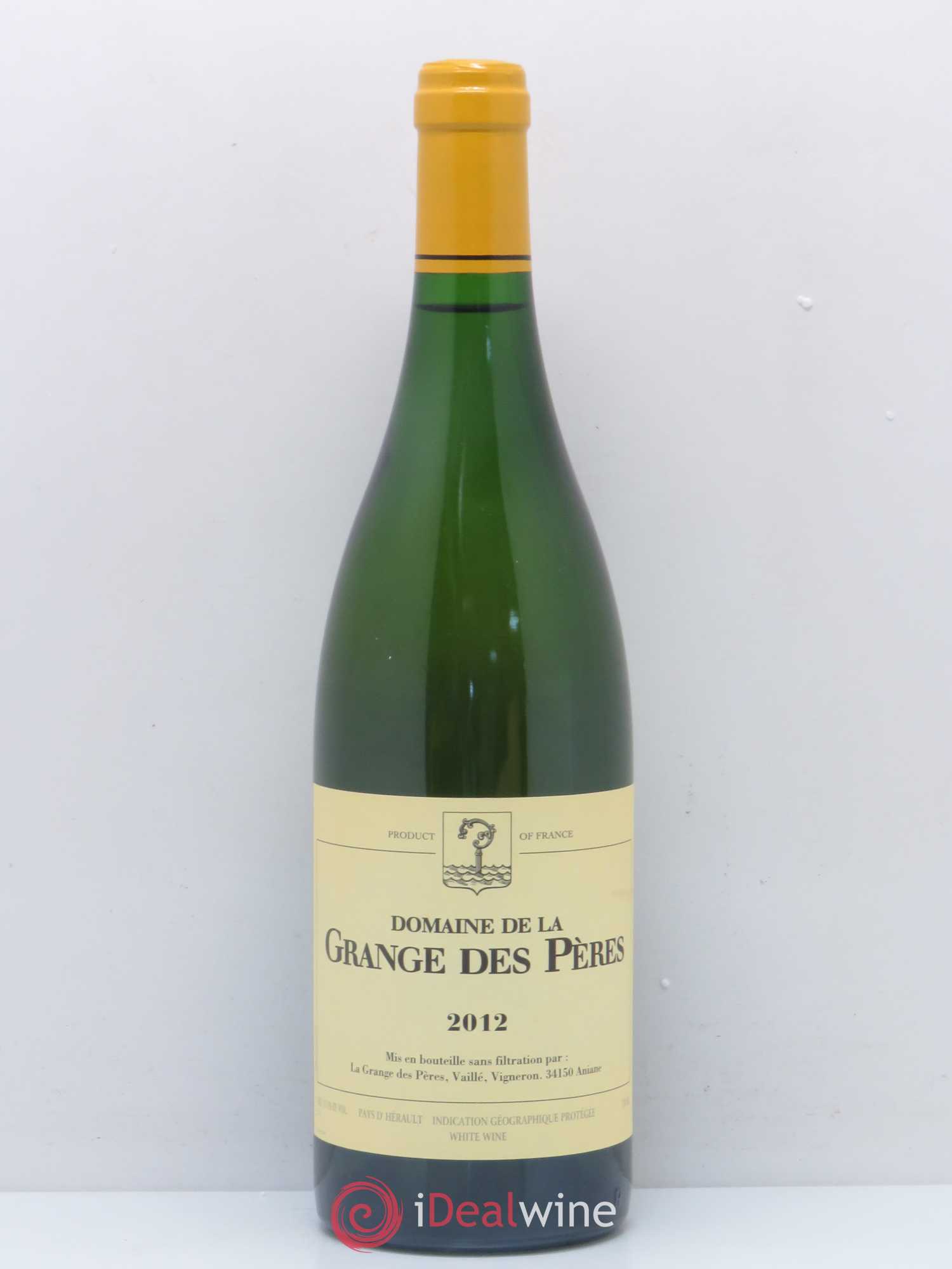 Pays d'Hérault Grange des Pères Laurent Vaillé 2012 - Lot de 1 bouteille - 0