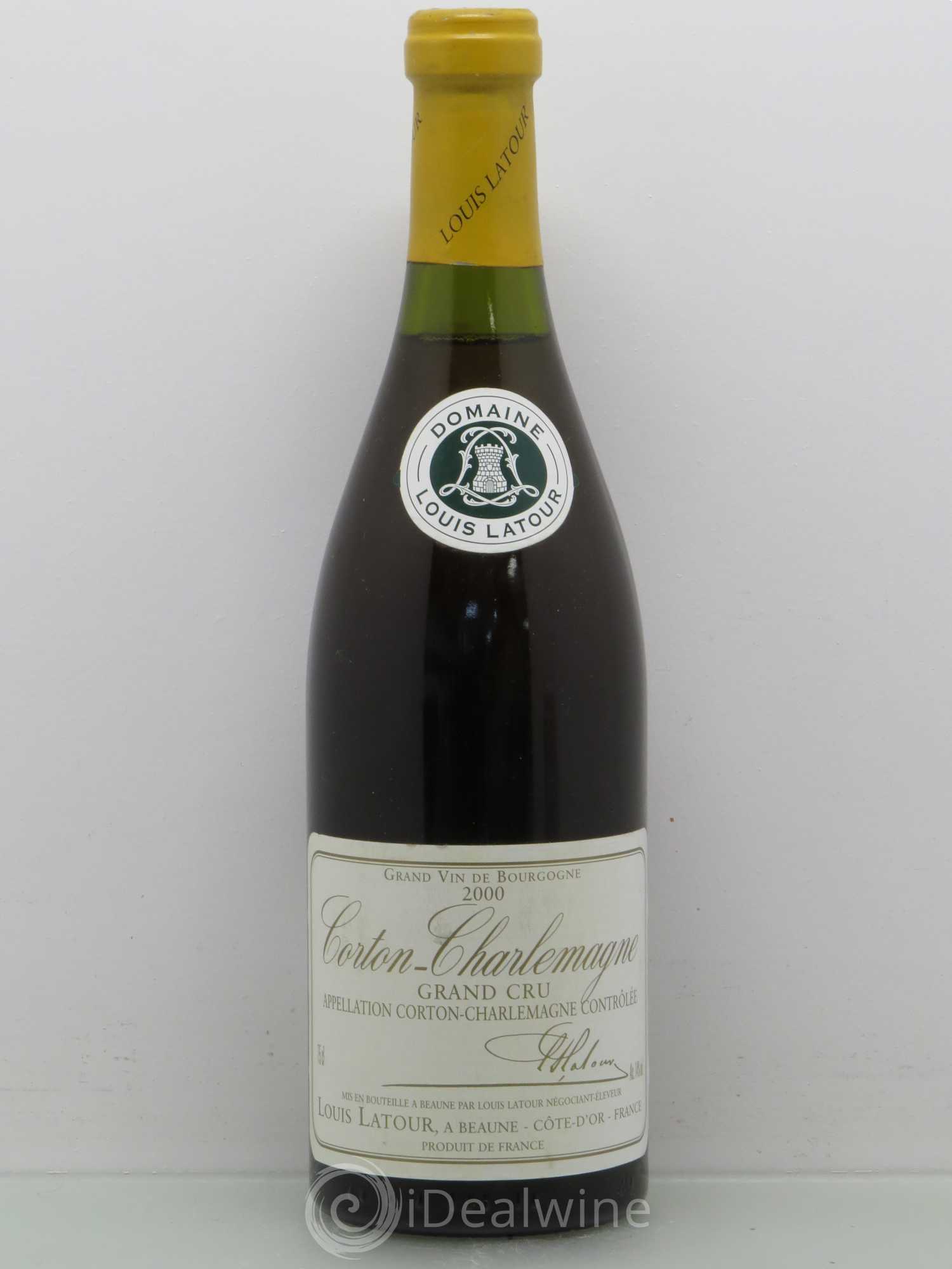Corton-Charlemagne Grand Cru Louis Latour 2000 - Lot de 1 bouteille - 0