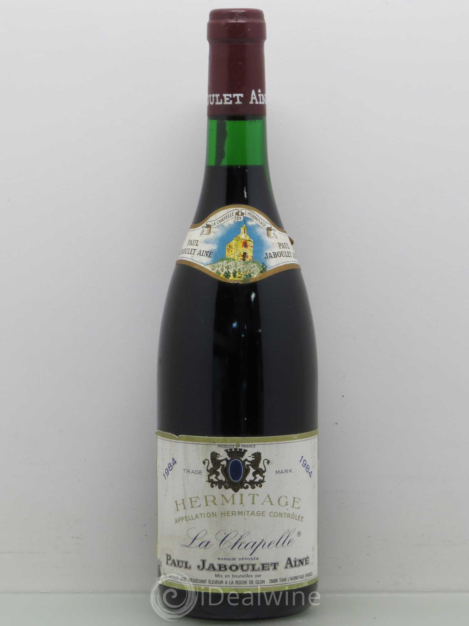 Hermitage La Chapelle Paul Jaboulet Ainé 1984 - Lot de 1 bouteille - 0