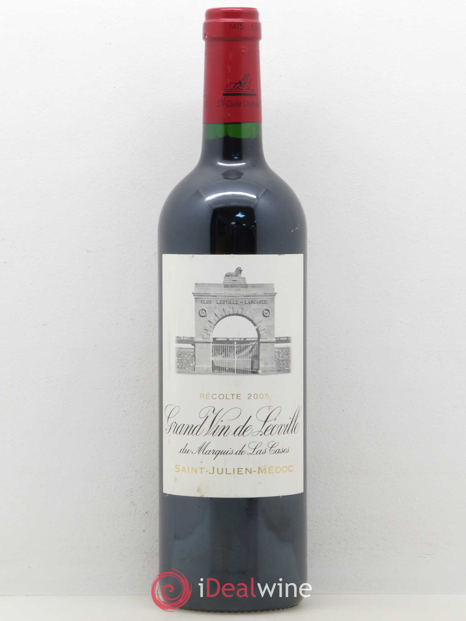 Château Léoville Las Cases 2ème Grand Cru Classé 2005 - Lot de 1 bouteille - 0