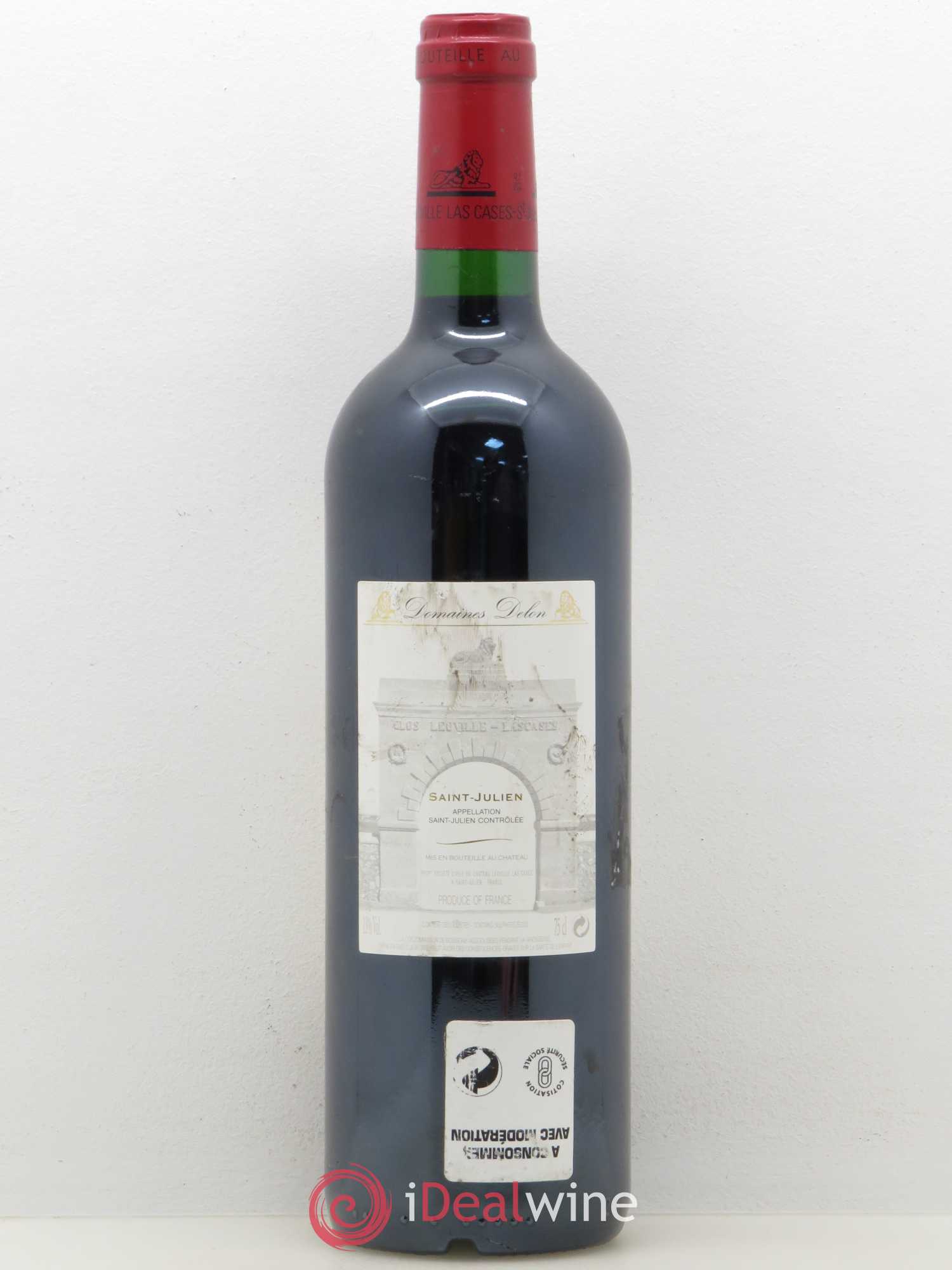 Château Léoville Las Cases 2ème Grand Cru Classé 2005 - Lot de 1 bouteille - 1