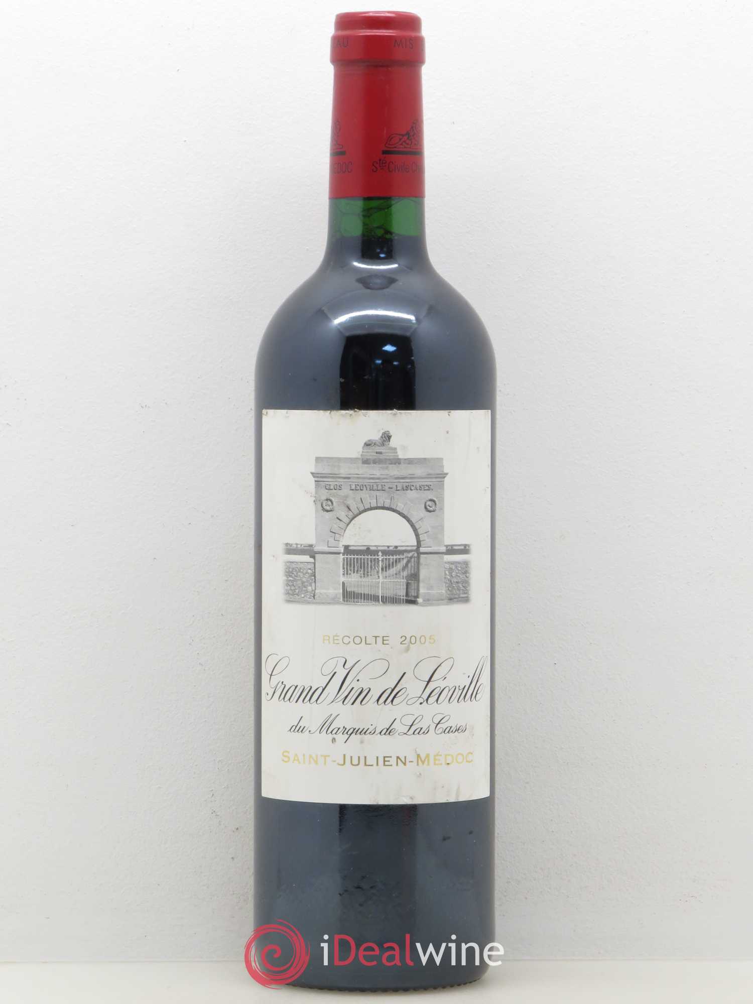 Château Léoville Las Cases 2ème Grand Cru Classé 2005 - Lot de 1 bouteille - 0