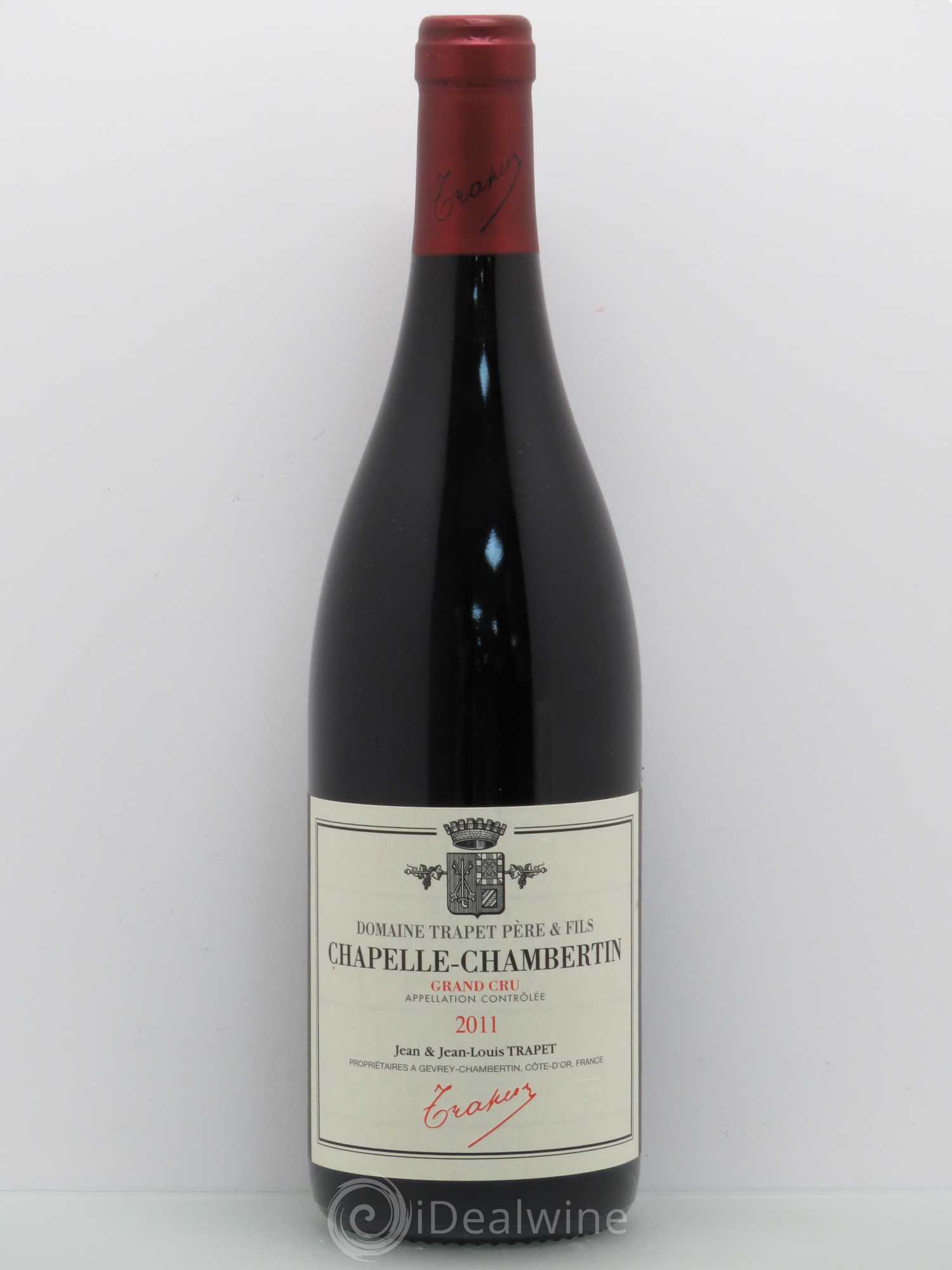 Chapelle-Chambertin Grand Cru Domaine Trapet 2011 - Lot de 1 bouteille - 0