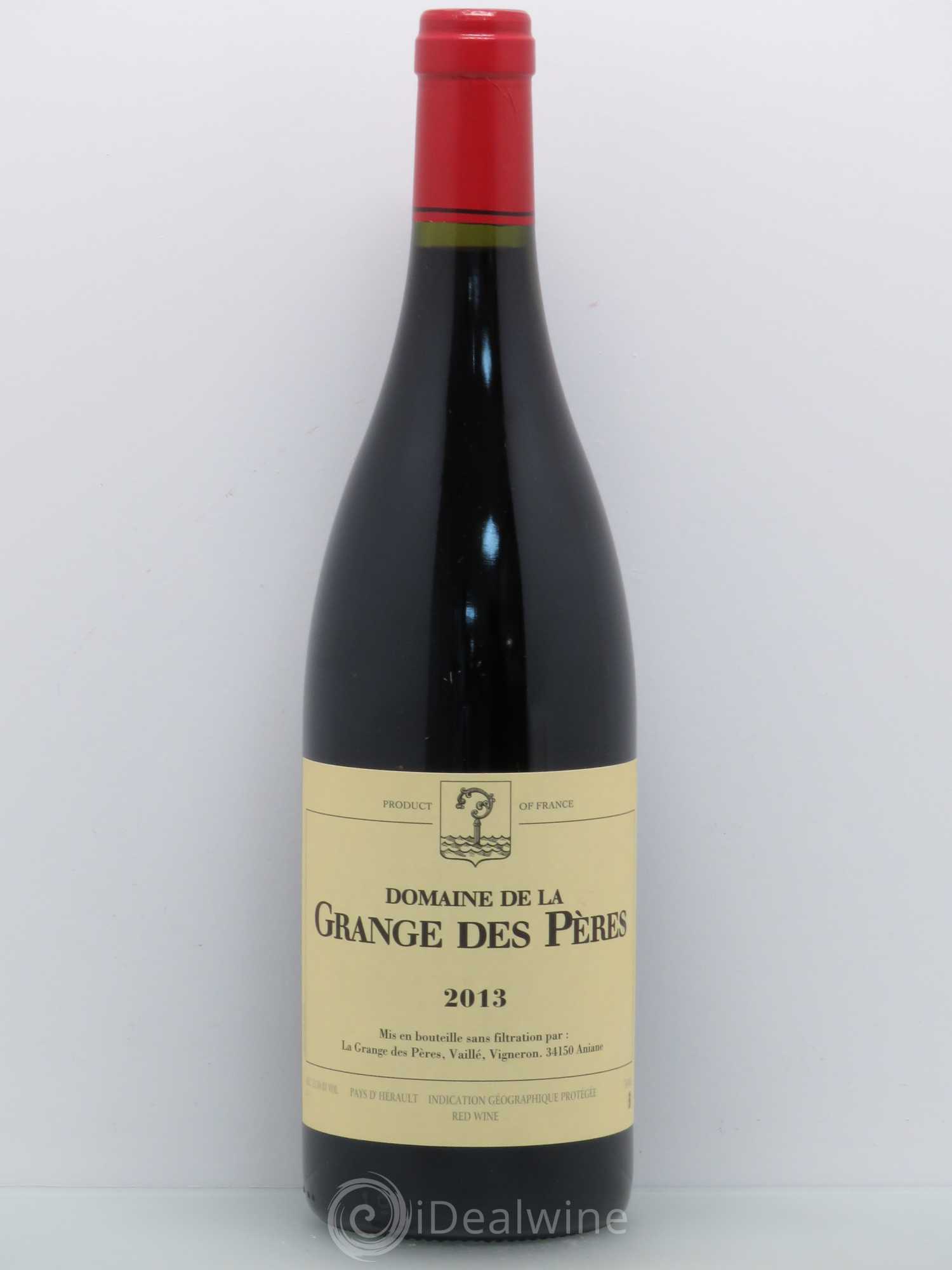 Pays d'Hérault Grange des Pères Laurent Vaillé 2013 - Lot de 1 bouteille - 0