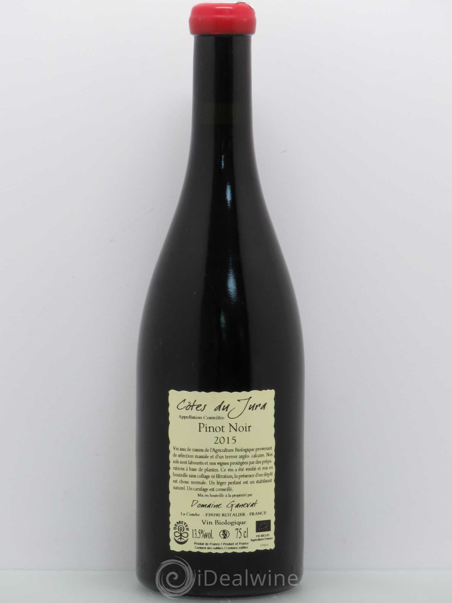 Côtes du Jura Cuvée Julien Jean-François Ganevat (Domaine) 2015 - Lot de 1 bouteille - 1