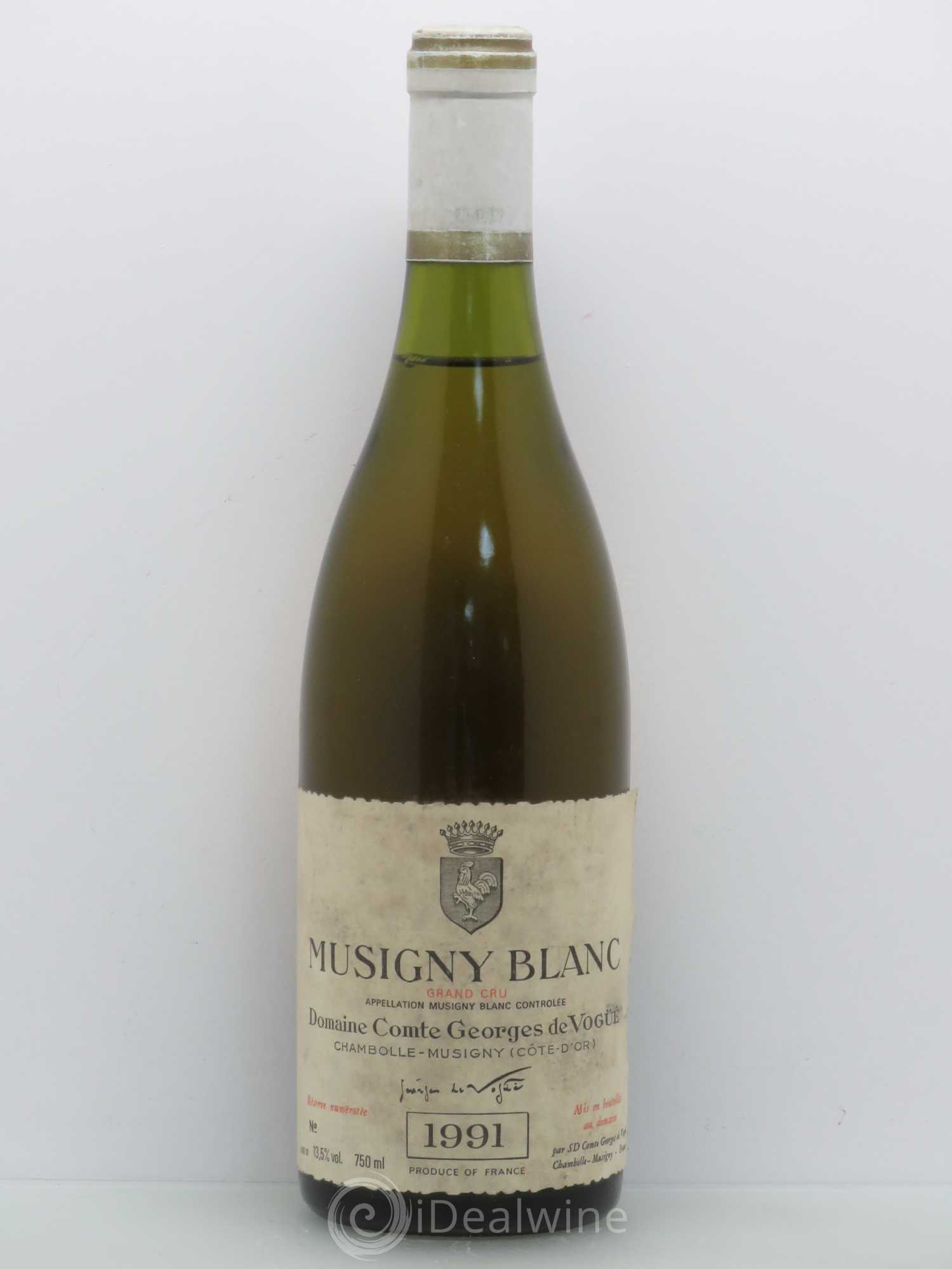 Musigny Grand Cru Comte Georges de Vogüé 1991 - Lot de 1 bouteille - 0