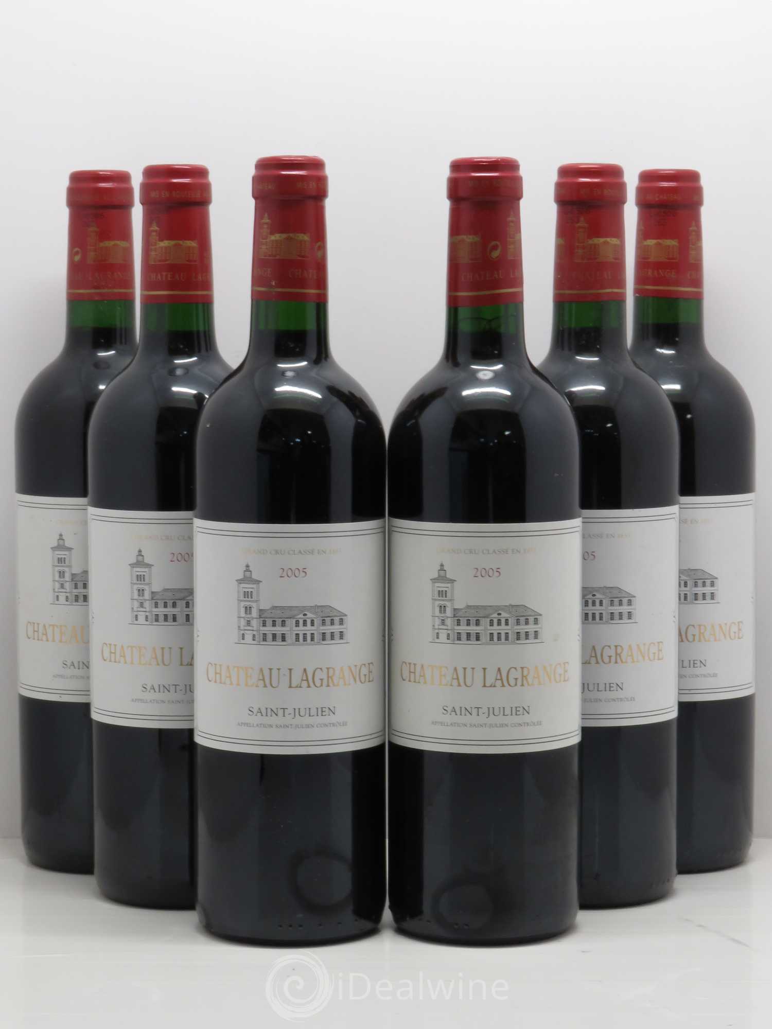 Château Lagrange 3ème Grand Cru Classé 2005 - Lot de 6 bouteilles - 0