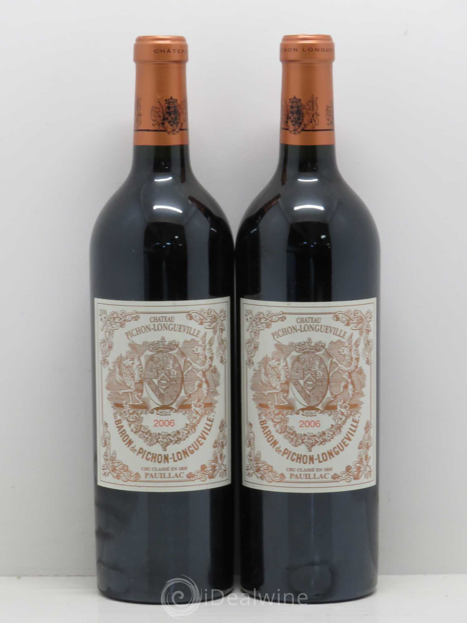 Pichon Longueville Baron 2ème Grand Cru Classé 2006 - Lot de 5 bouteilles - 2