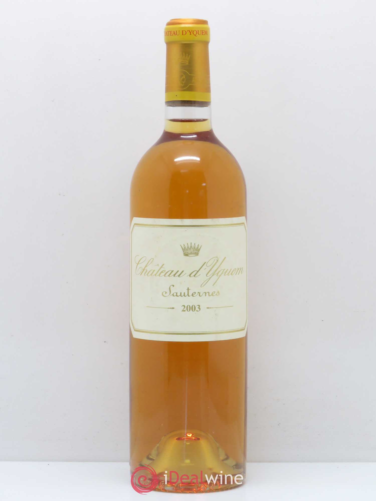 Château d' Yquem 1er Cru Classé Supérieur 2003 - Lotto di 1 bottiglia - 0
