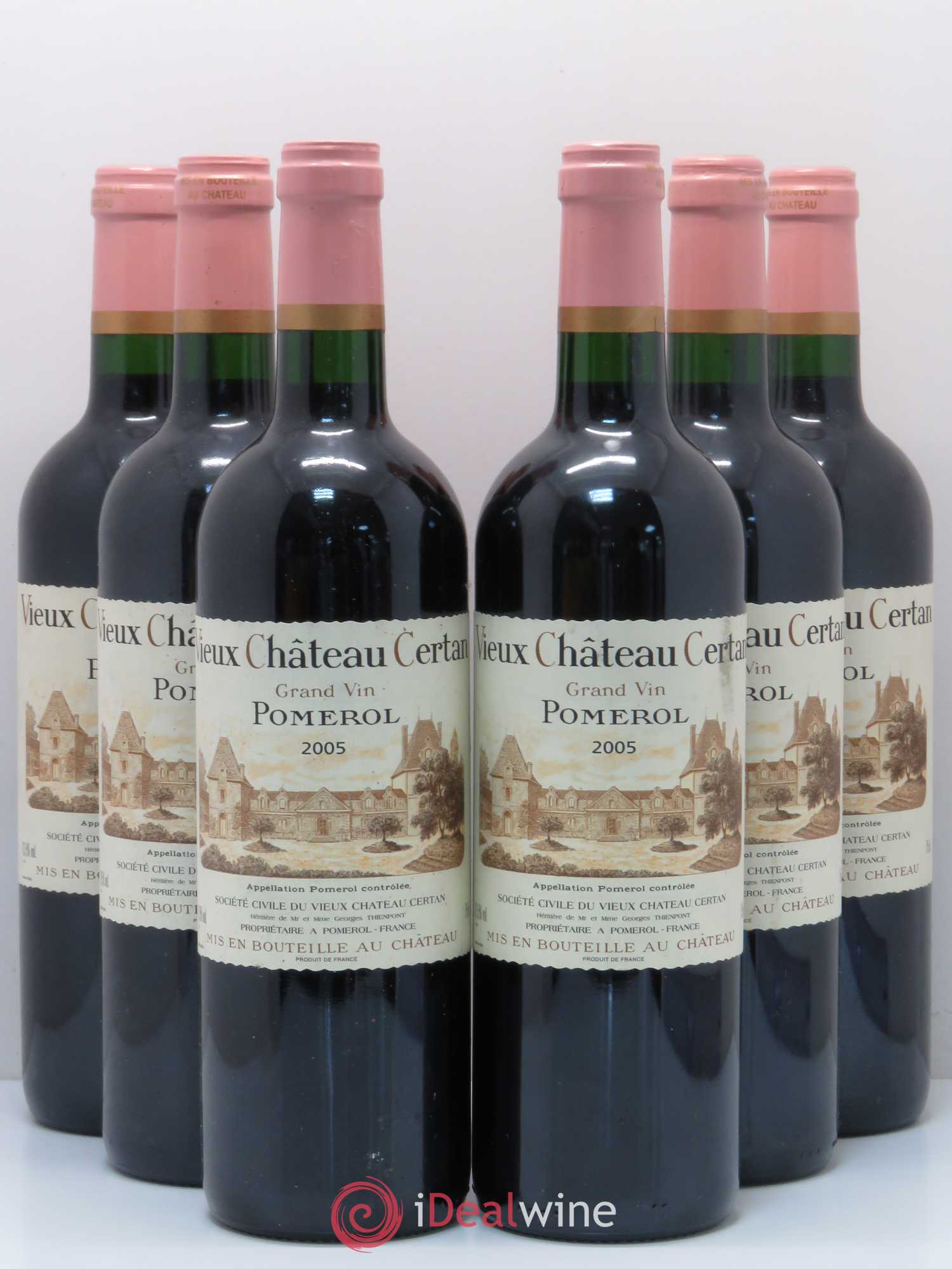 Vieux Château Certan 2005 - Lot de 6 bouteilles - 0