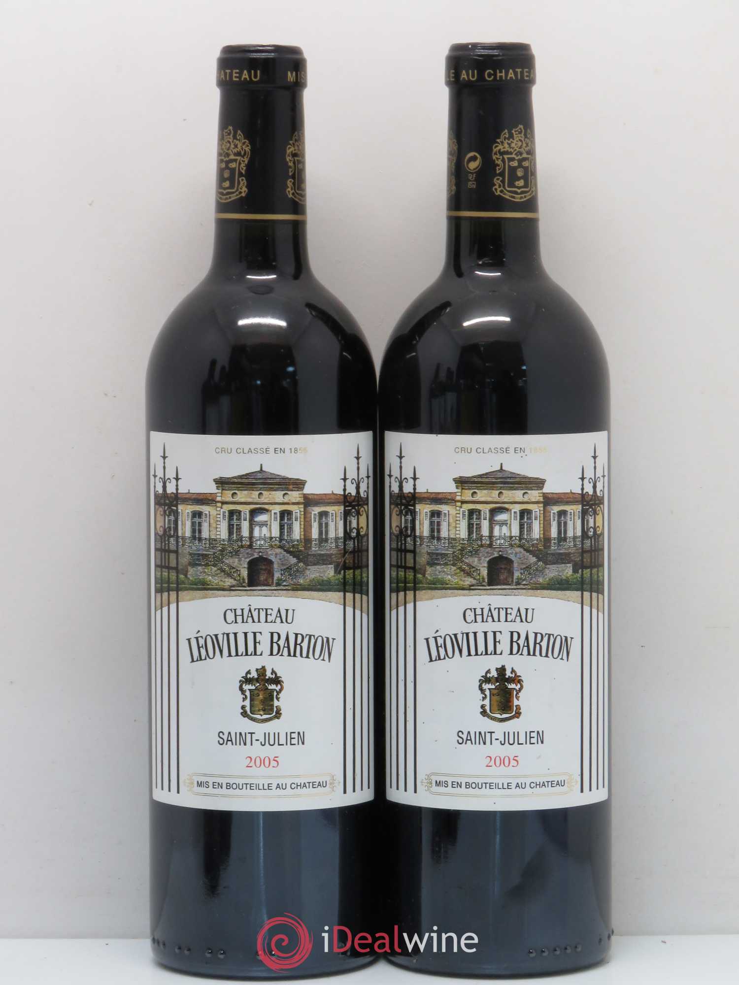 Château Léoville Barton 2ème Grand Cru Classé 2005 - Lot de 5 bouteilles - 2