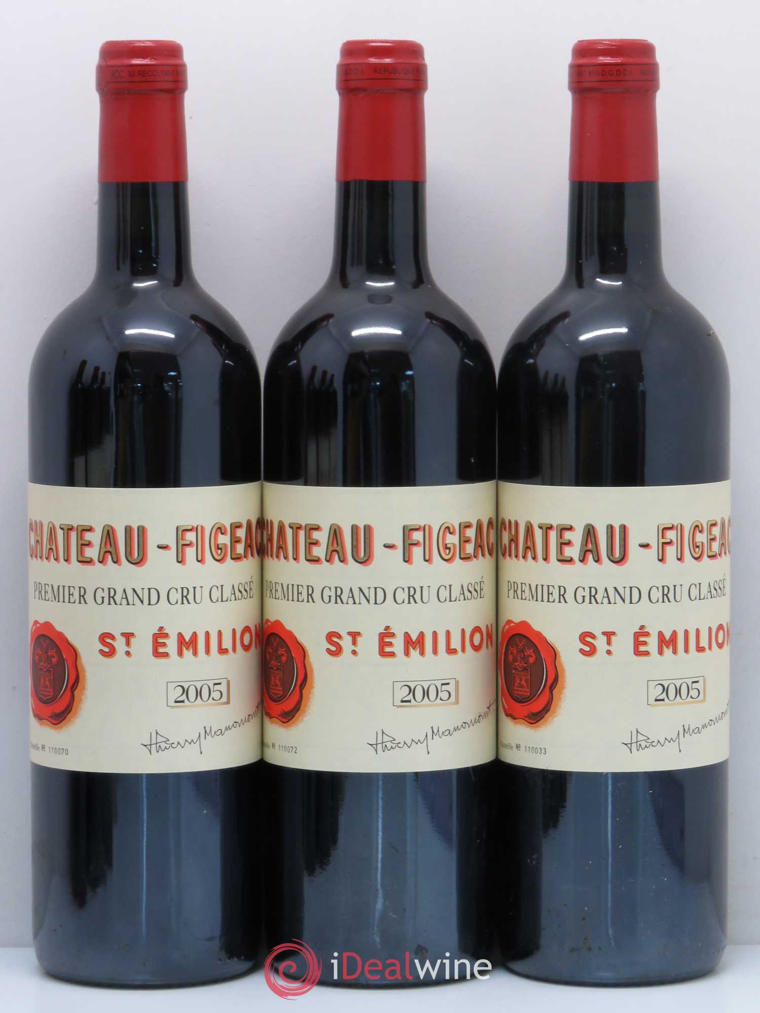 Château Figeac 1er Grand Cru Classé A 2005 - Lot de 6 bouteilles - 2