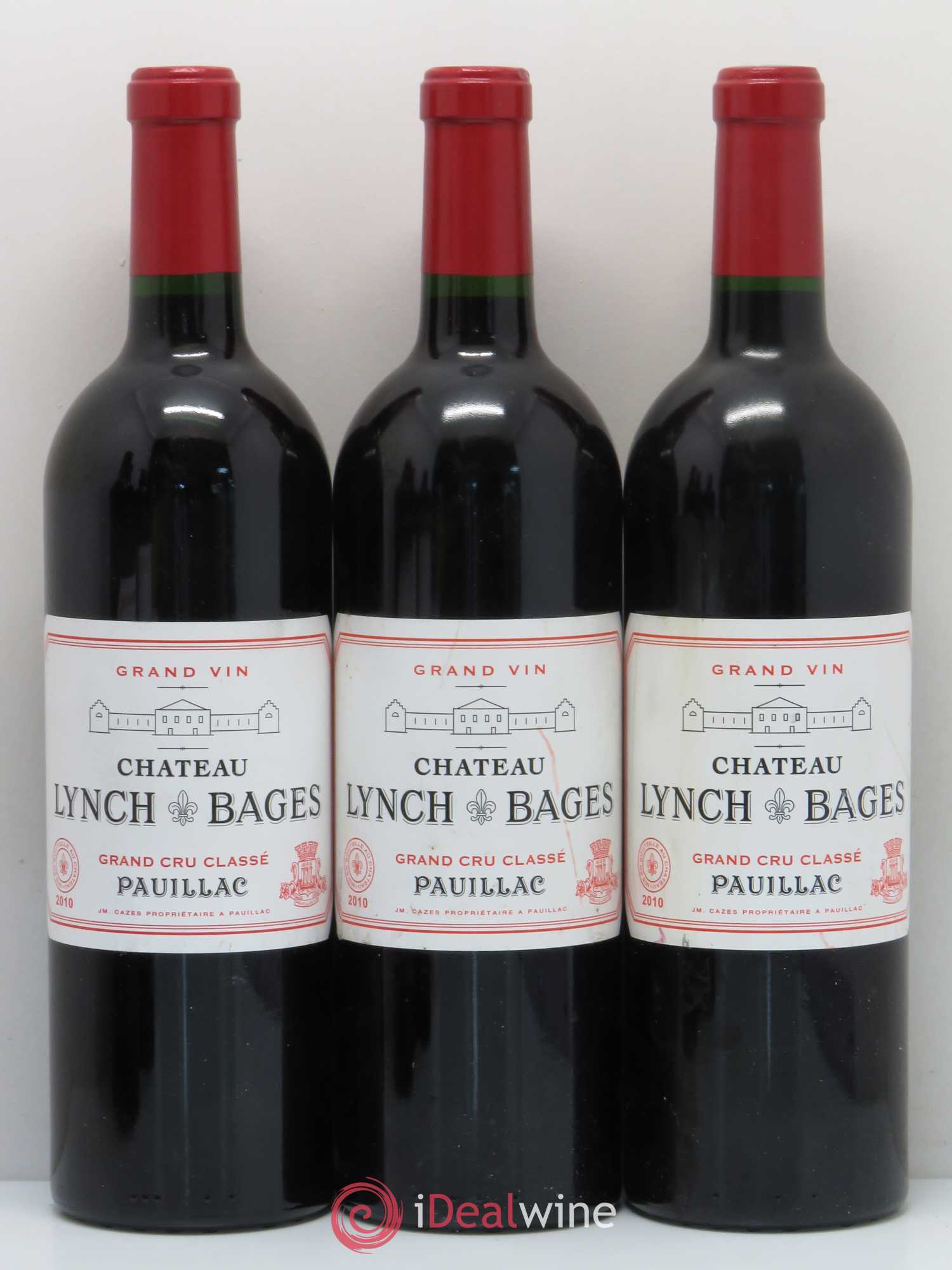 Château Lynch Bages 5ème Grand Cru Classé 2010 - Lot de 6 bouteilles - 1