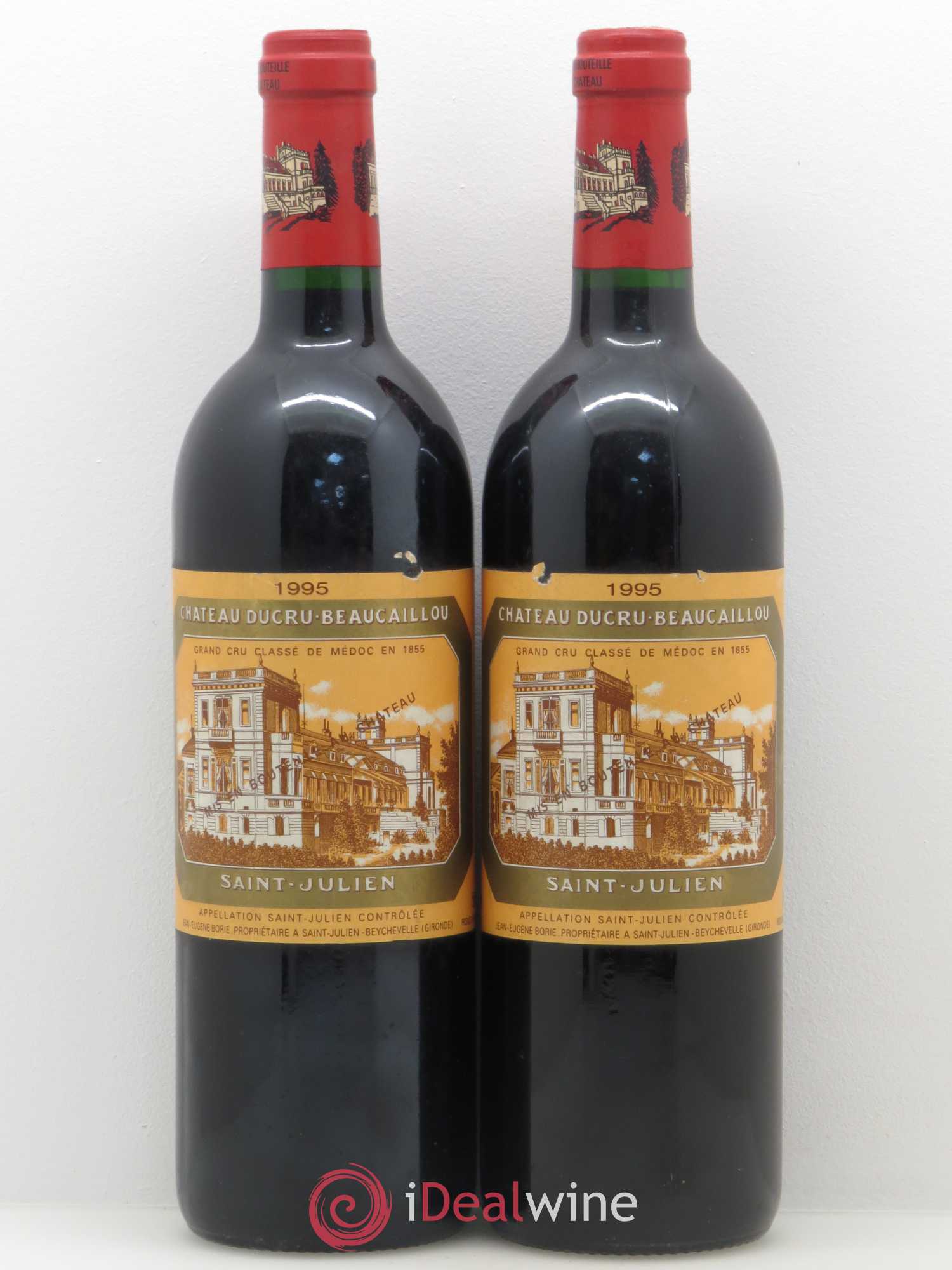 Château Ducru Beaucaillou 2ème Grand Cru Classé 1995 - Lot de 2 bouteilles - 0