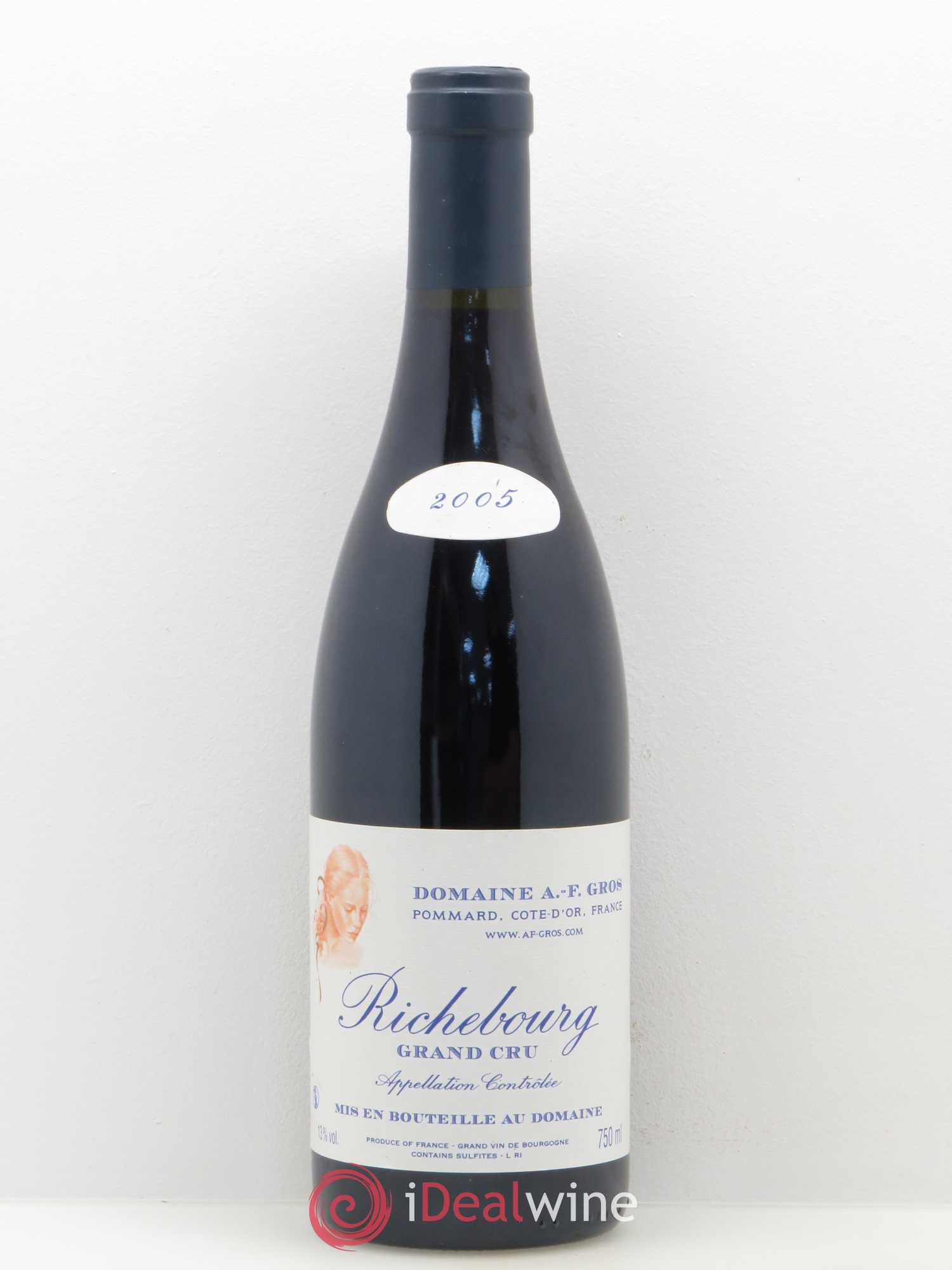 Richebourg Grand Cru A.-F. Gros 2005 - Lot de 1 bouteille - 0