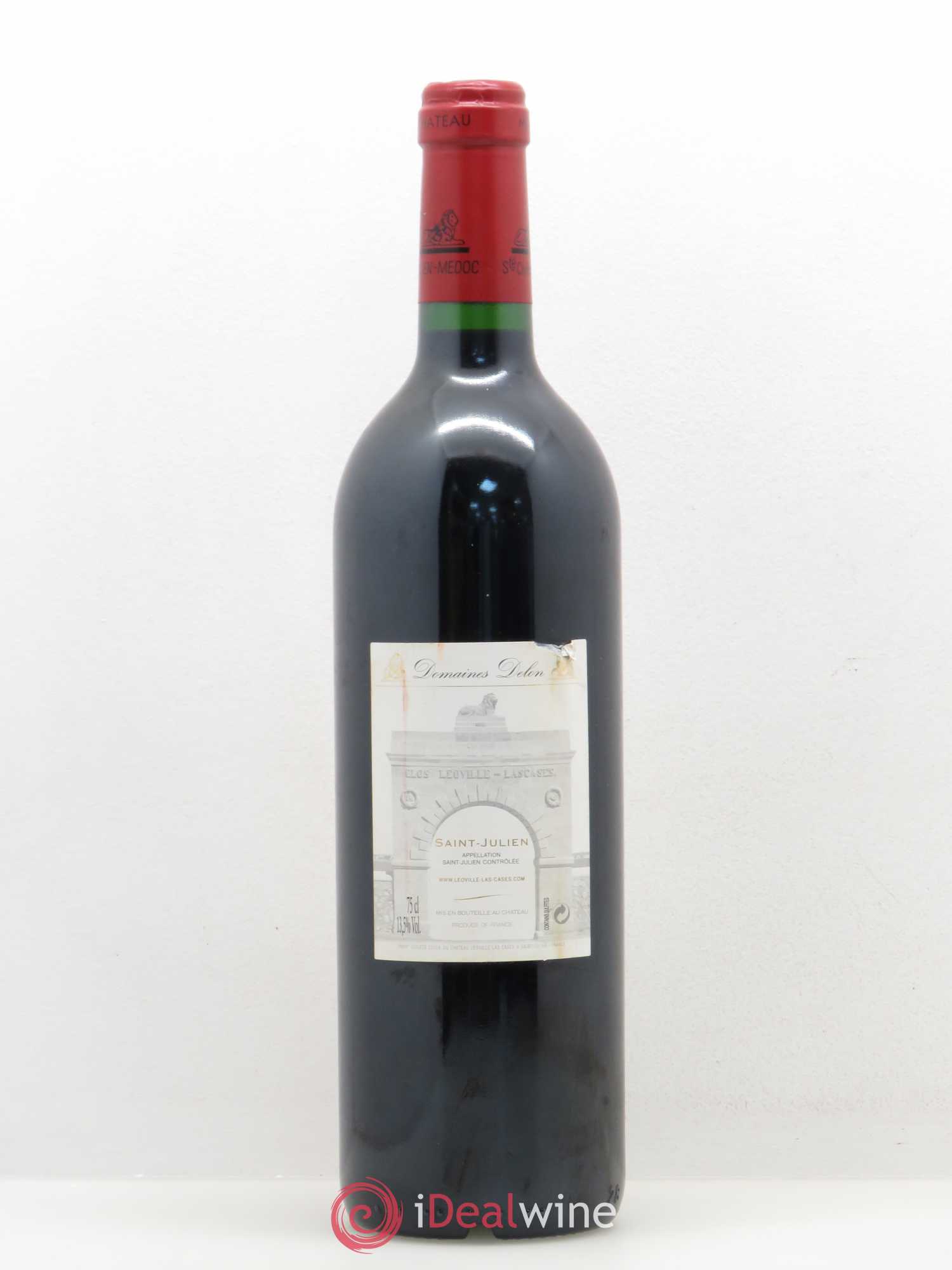 Château Léoville Las Cases 2ème Grand Cru Classé 2002 - Lot de 1 bouteille - 1