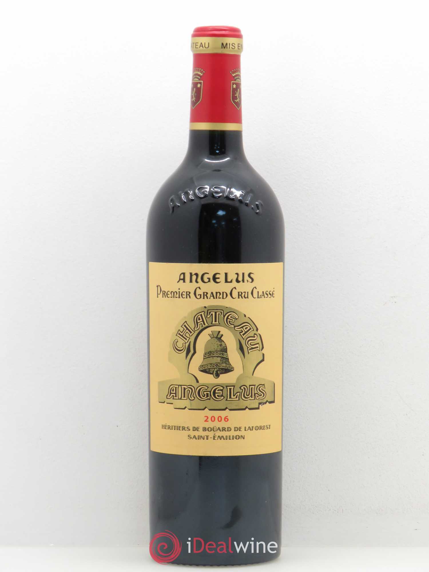Château Angélus 1er Grand Cru Classé A 2006 - Lot de 1 bouteille - 0