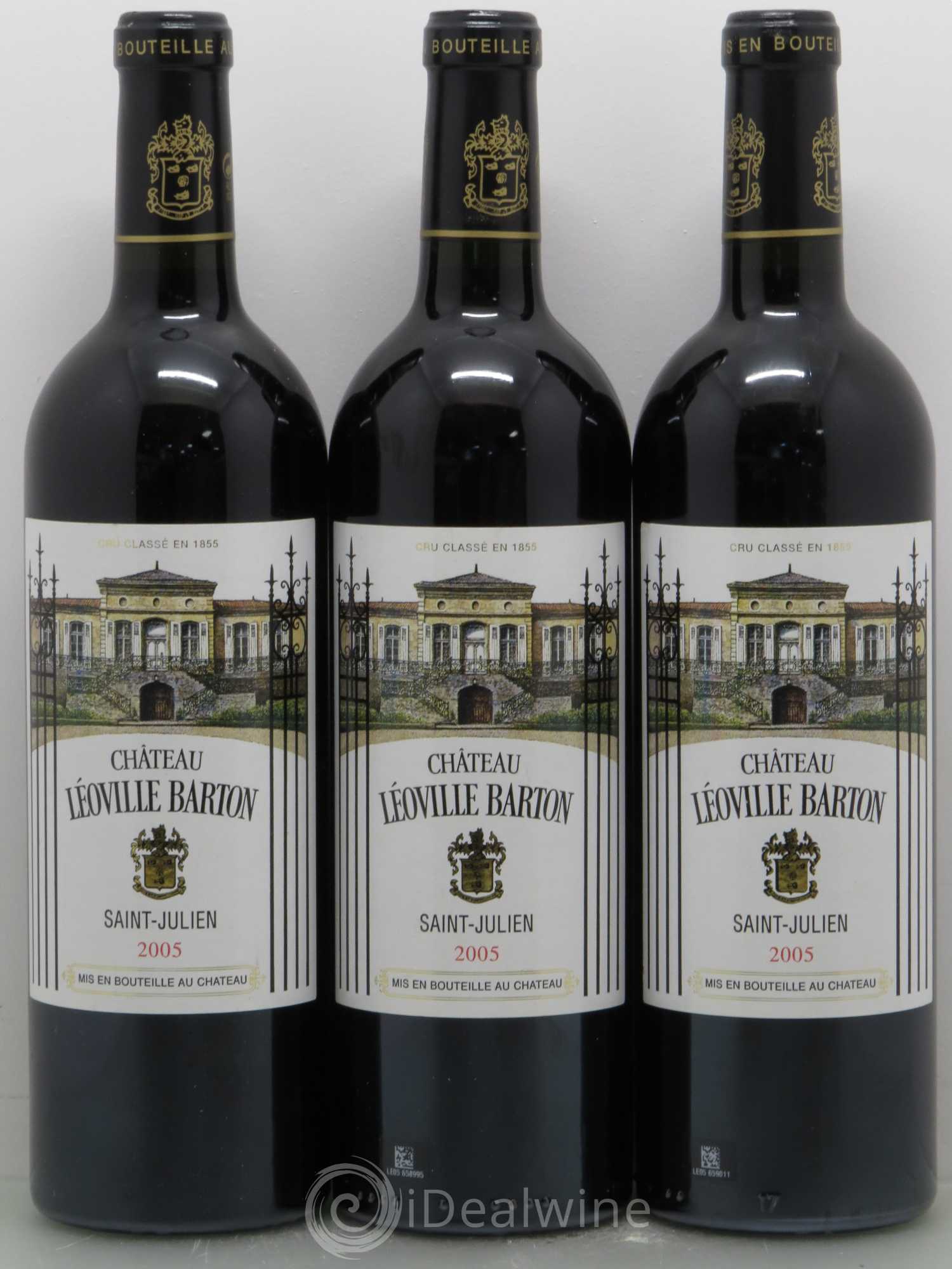 Château Léoville Barton 2ème Grand Cru Classé 2005 - Lot de 6 bouteilles - 2