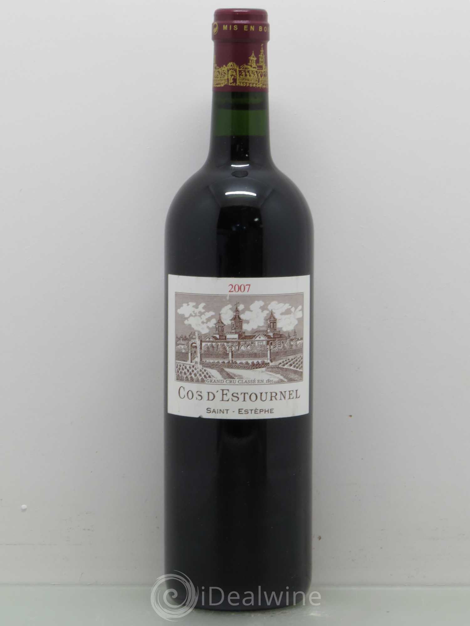 Cos d'Estournel 2ème Grand Cru Classé 2007 - Lot de 1 bouteille - 0