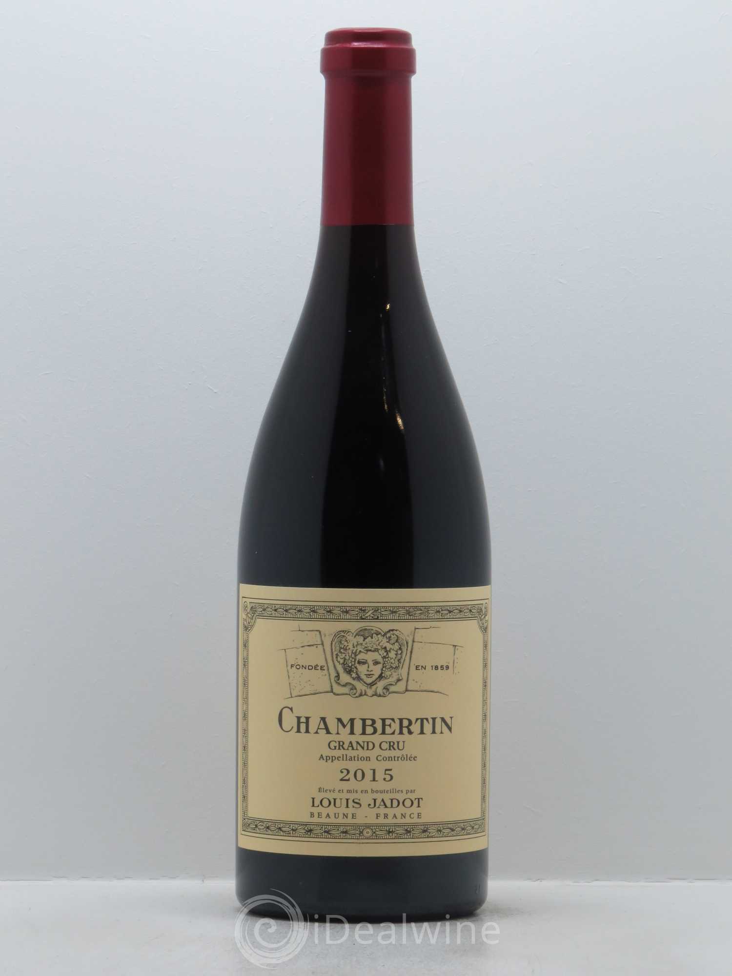 Chambertin Grand Cru Maison Louis Jadot 2015 - Lot de 1 bouteille - 0