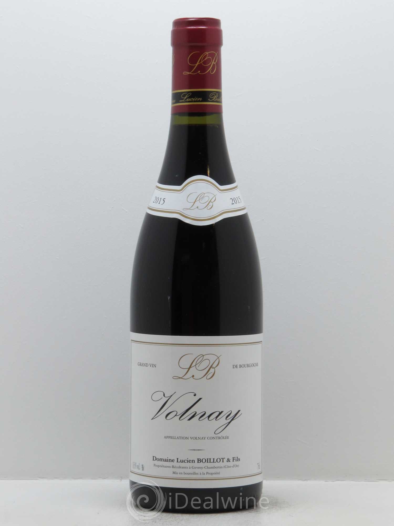 Volnay Lucien Boillot & Fils (Domaine) 2015 - Lot de 1 bouteille - 0
