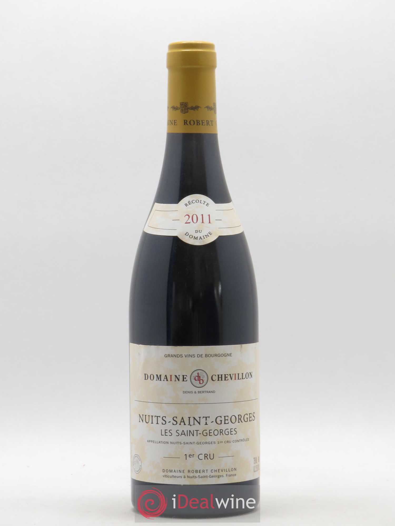 Nuits-Saint-Georges 1er Cru Les Saint Georges Robert Chevillon 2011 - Lot de 1 bouteille - 0