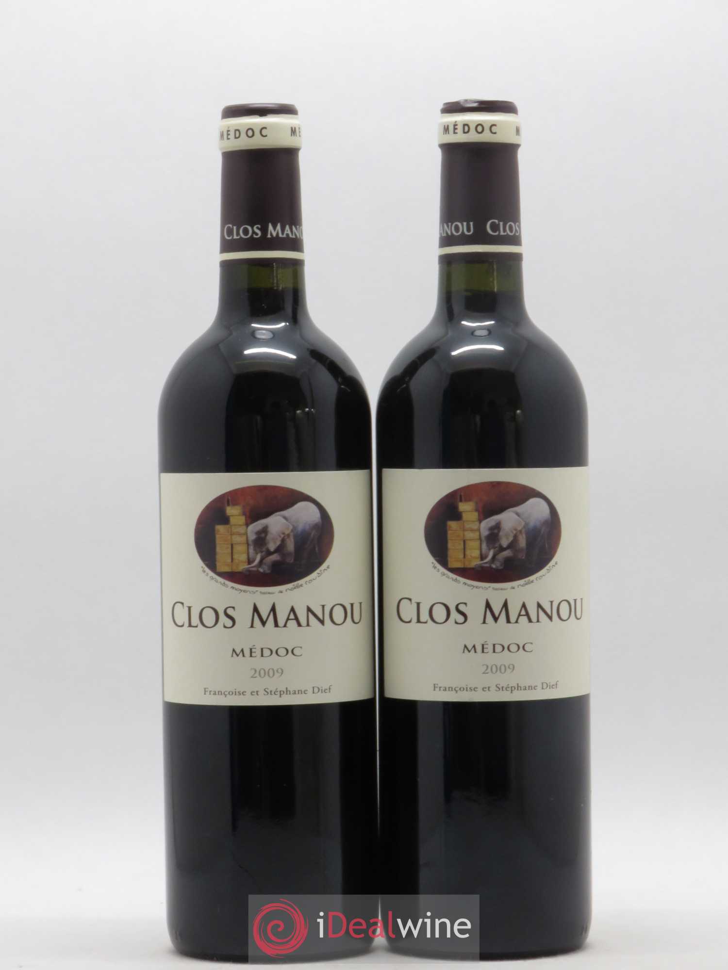 Clos Manou 2009 - Lot de 2 bouteilles - 0