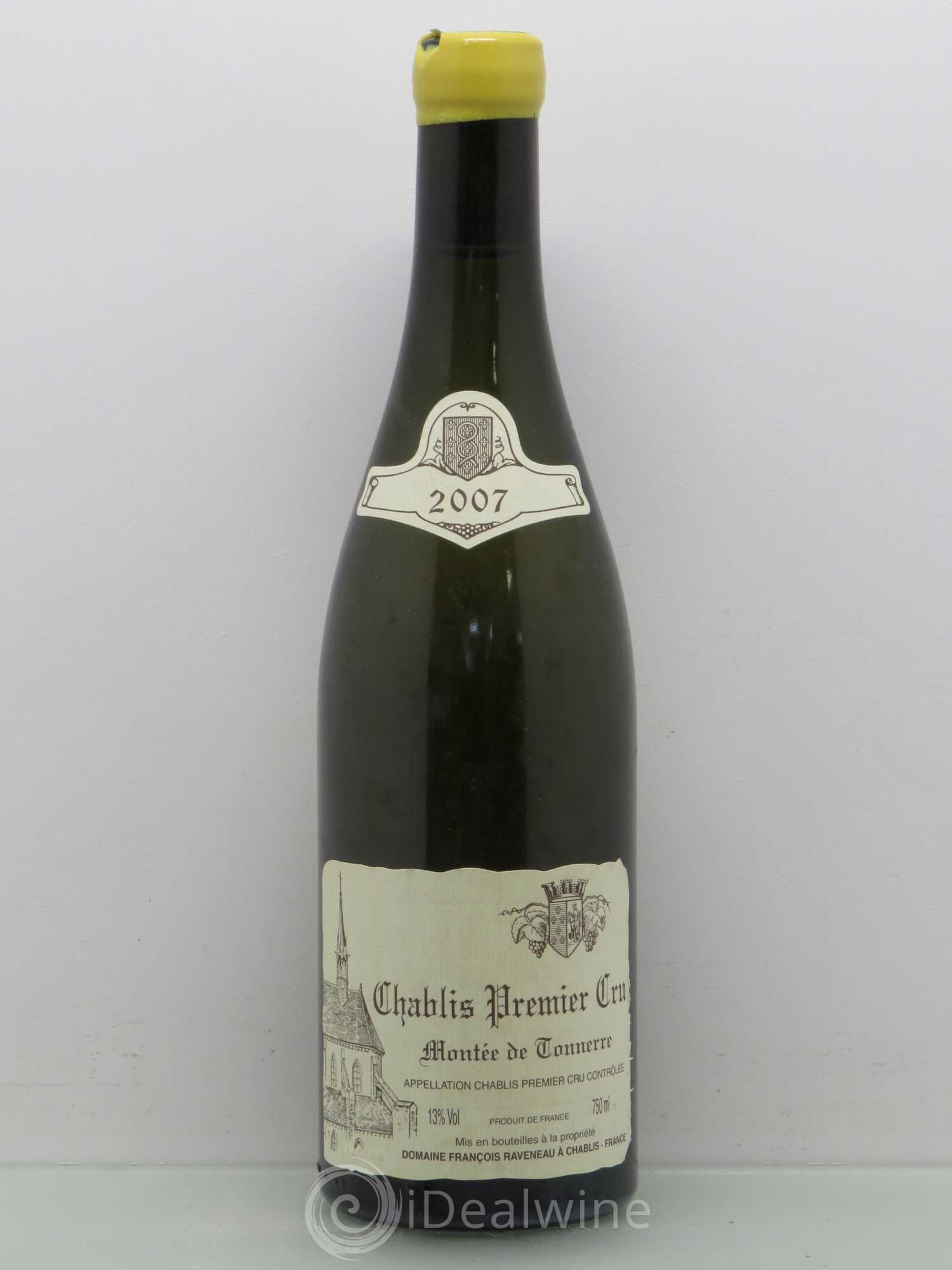 Chablis 1er Cru Montée de Tonnerre Raveneau (Domaine) 2007 - Lot de 1 bouteille - 0