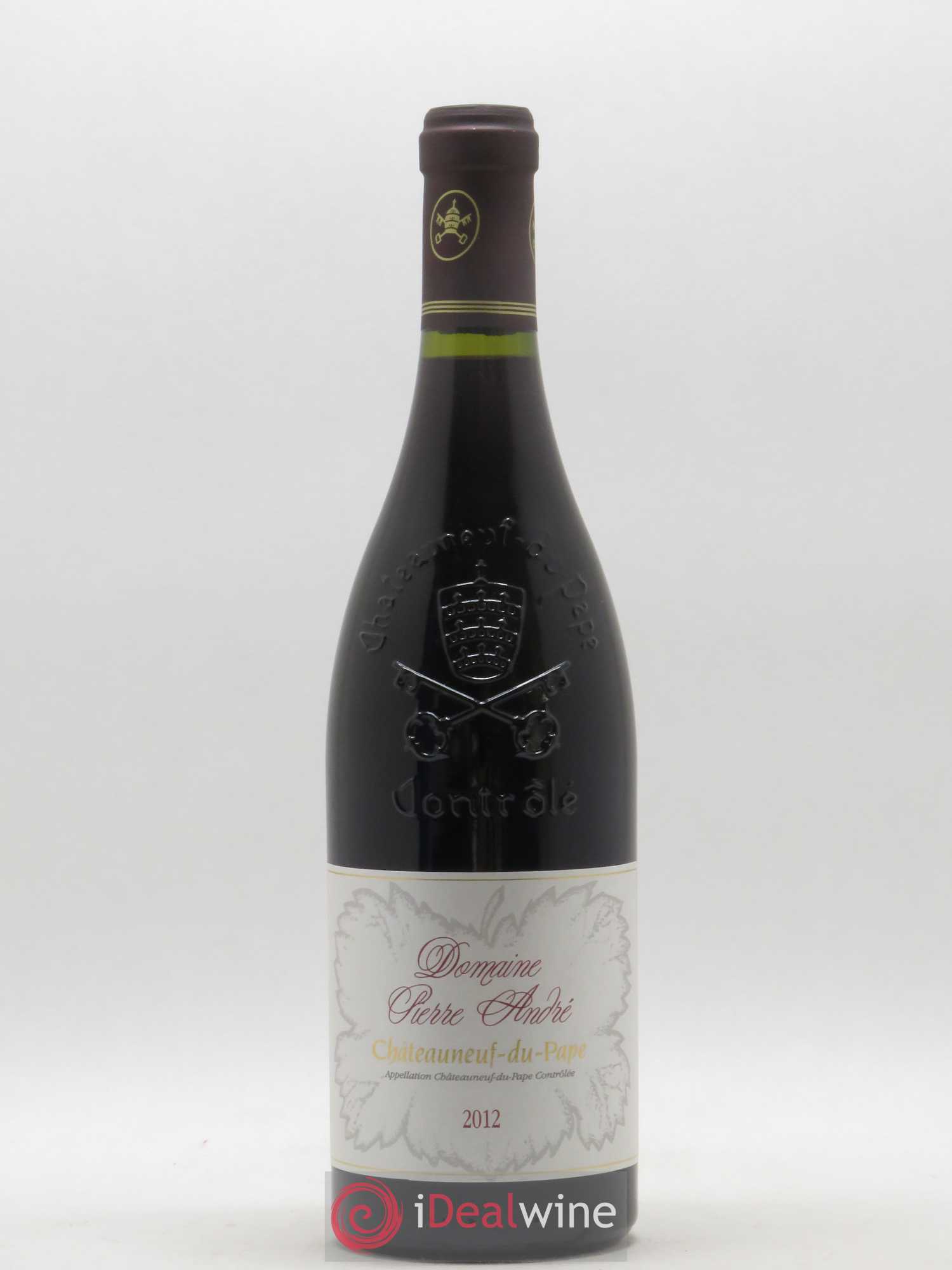 Châteauneuf-du-Pape Pierre André (Domaine) 2012 - Lot de 1 bouteille - 0