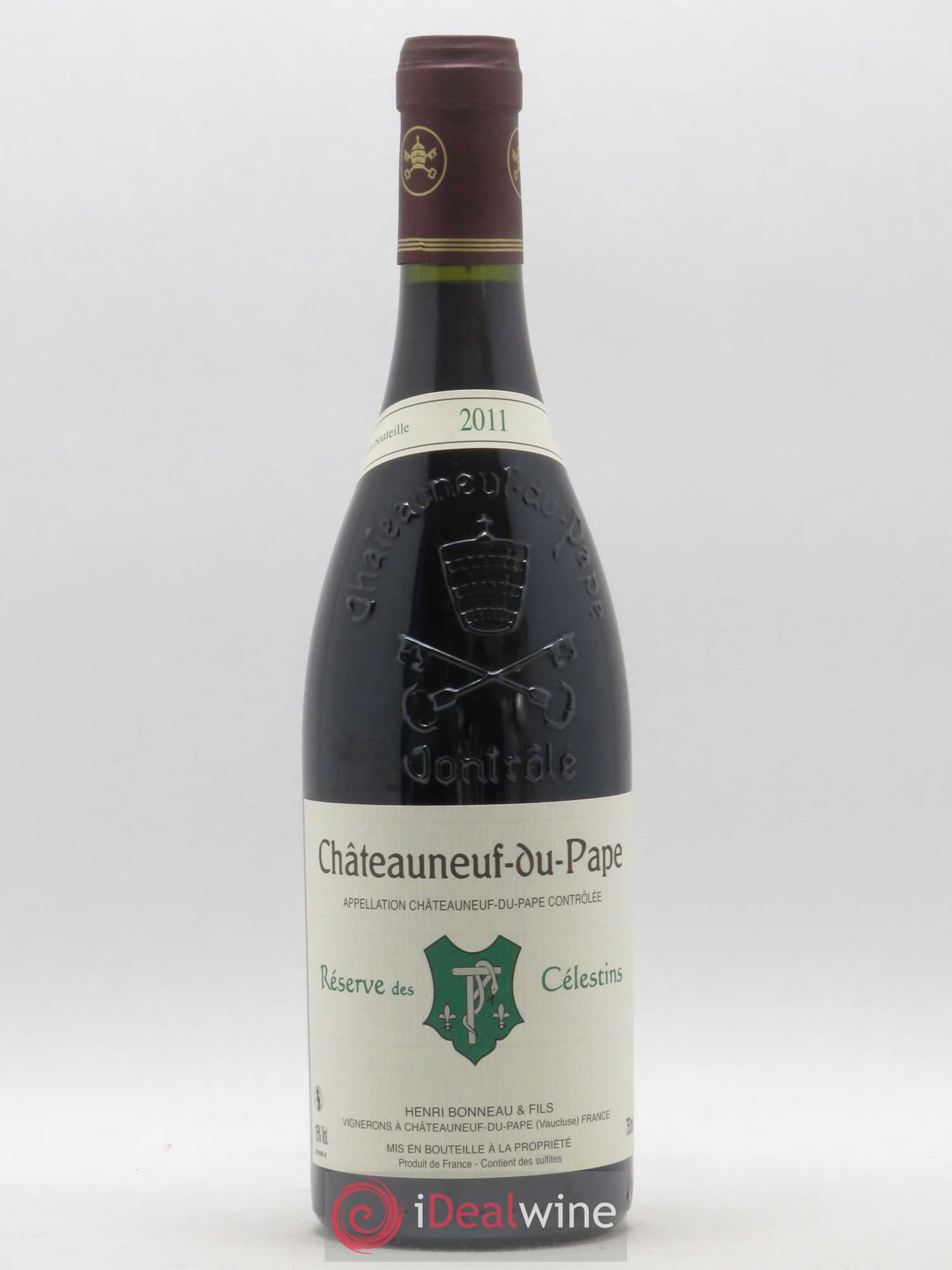 Châteauneuf-du-Pape Réserve des Célestins Henri Bonneau & Fils 2011 - Lot de 1 bouteille - 0