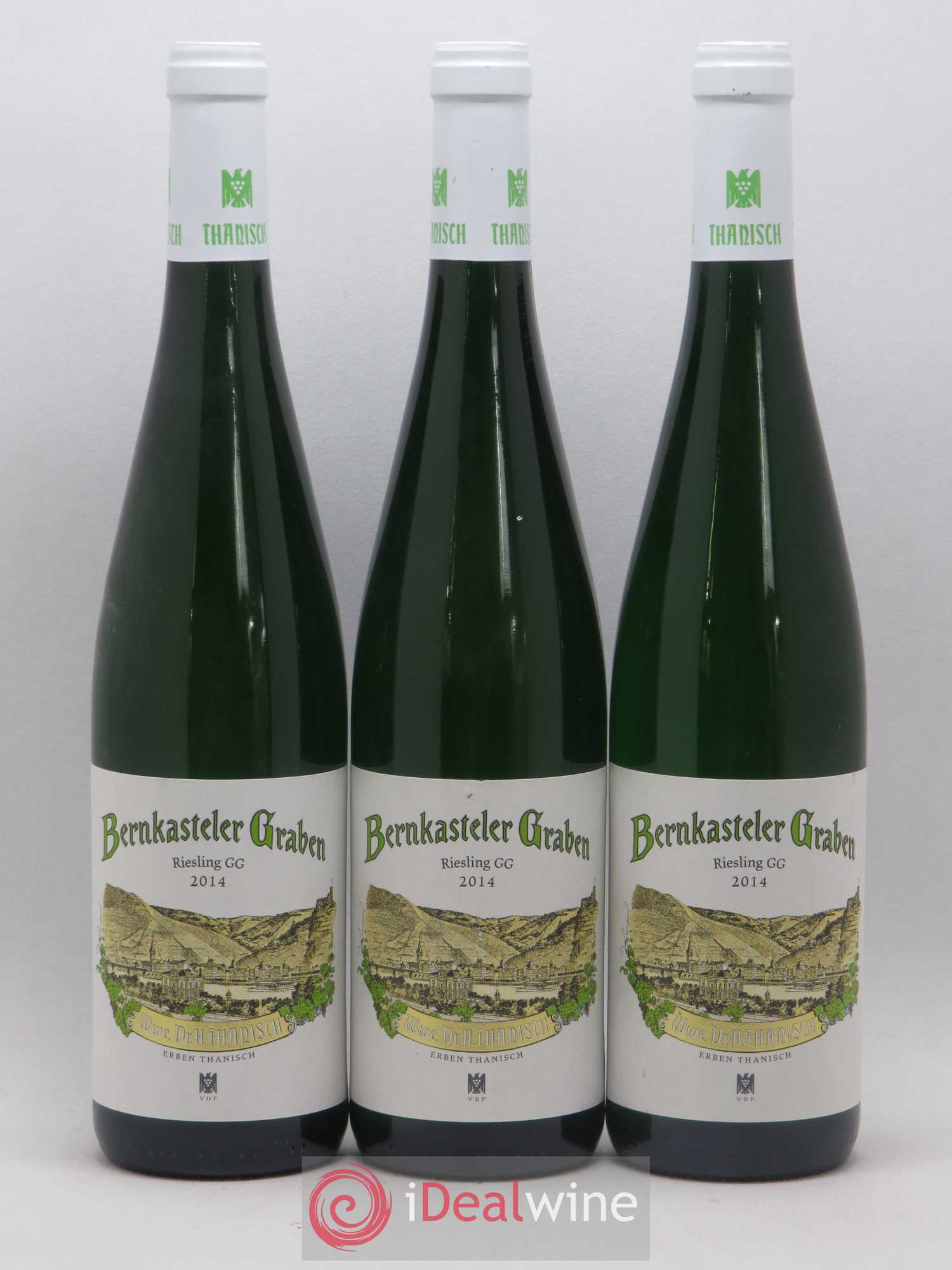 Riesling Weingut Thanisch Trocken Bernkasteler Graben VDP Grosse Lage 2014 - Posten von 3 Flaschen - 0
