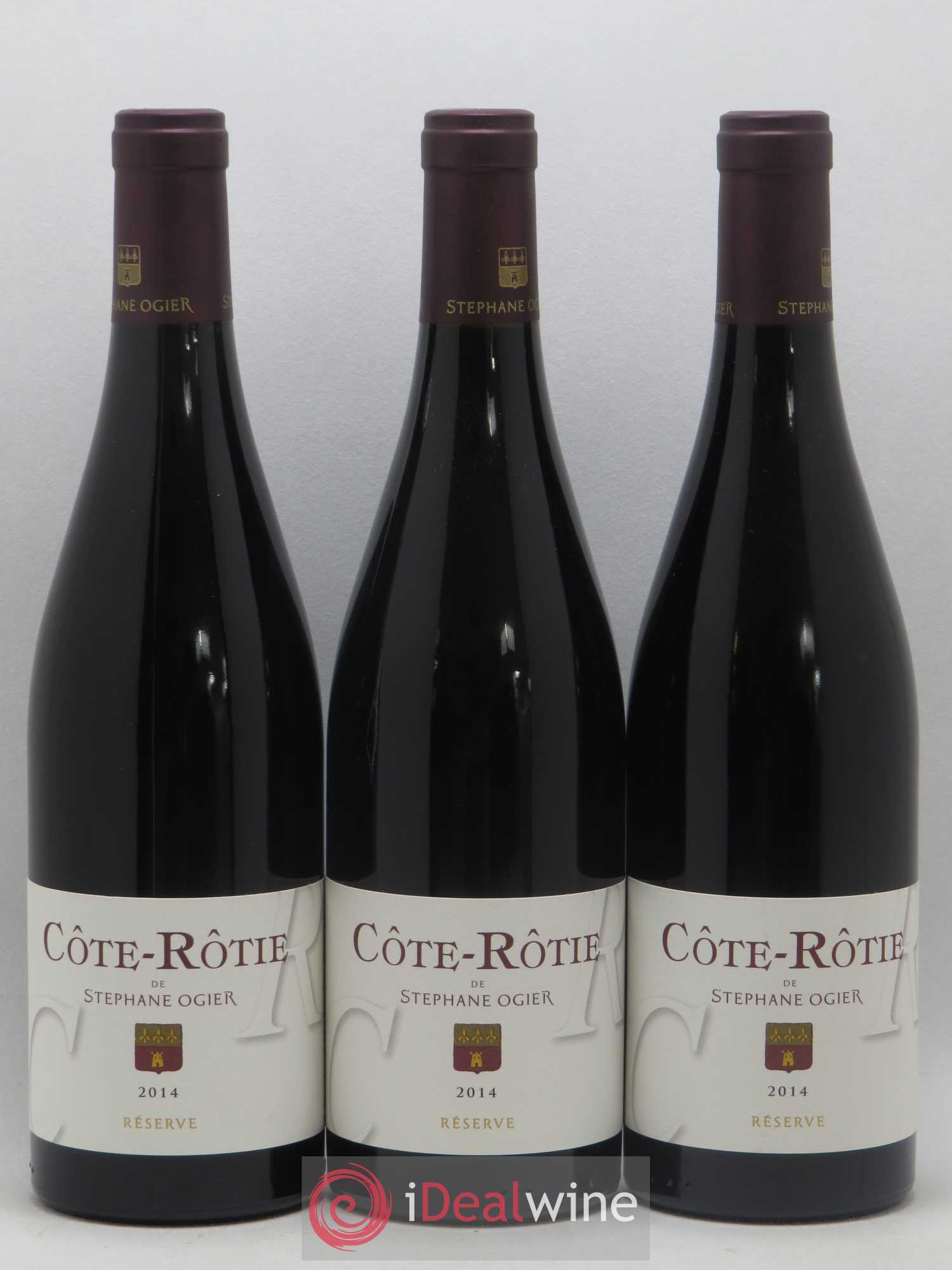 Côte-Rôtie Stéphane Ogier 2014 - Lot de 3 bouteilles - 0
