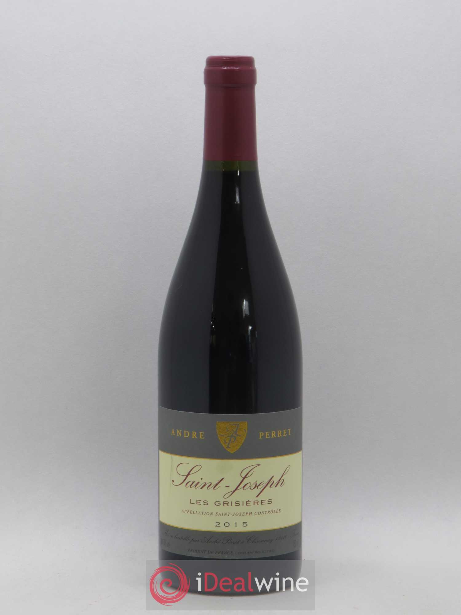 Saint-Joseph Les Grisieres Domaine Andre Perret 2015 - Posten von 1 Flasche - 0