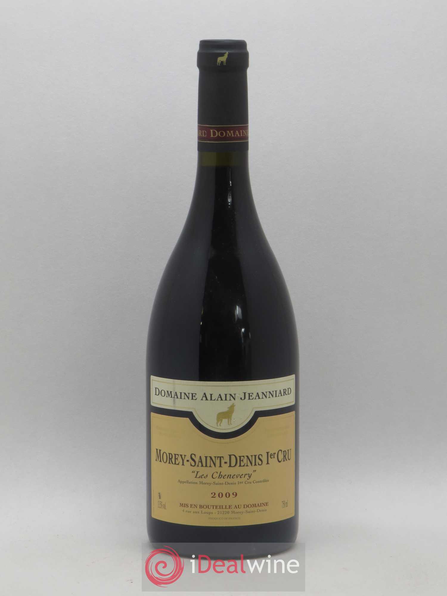 Morey-Saint-Denis 1er Cru Les Chenevery Domaine Alain Jeanniard 2009 - Posten von 1 Flasche - 0