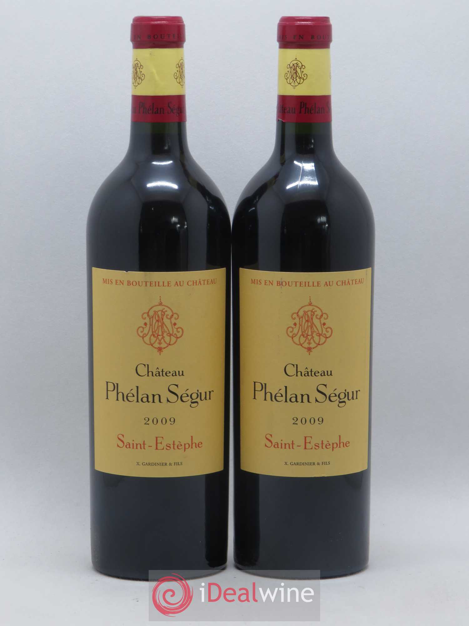 Château Phélan Ségur 2009 - Lot de 2 bouteilles - 0