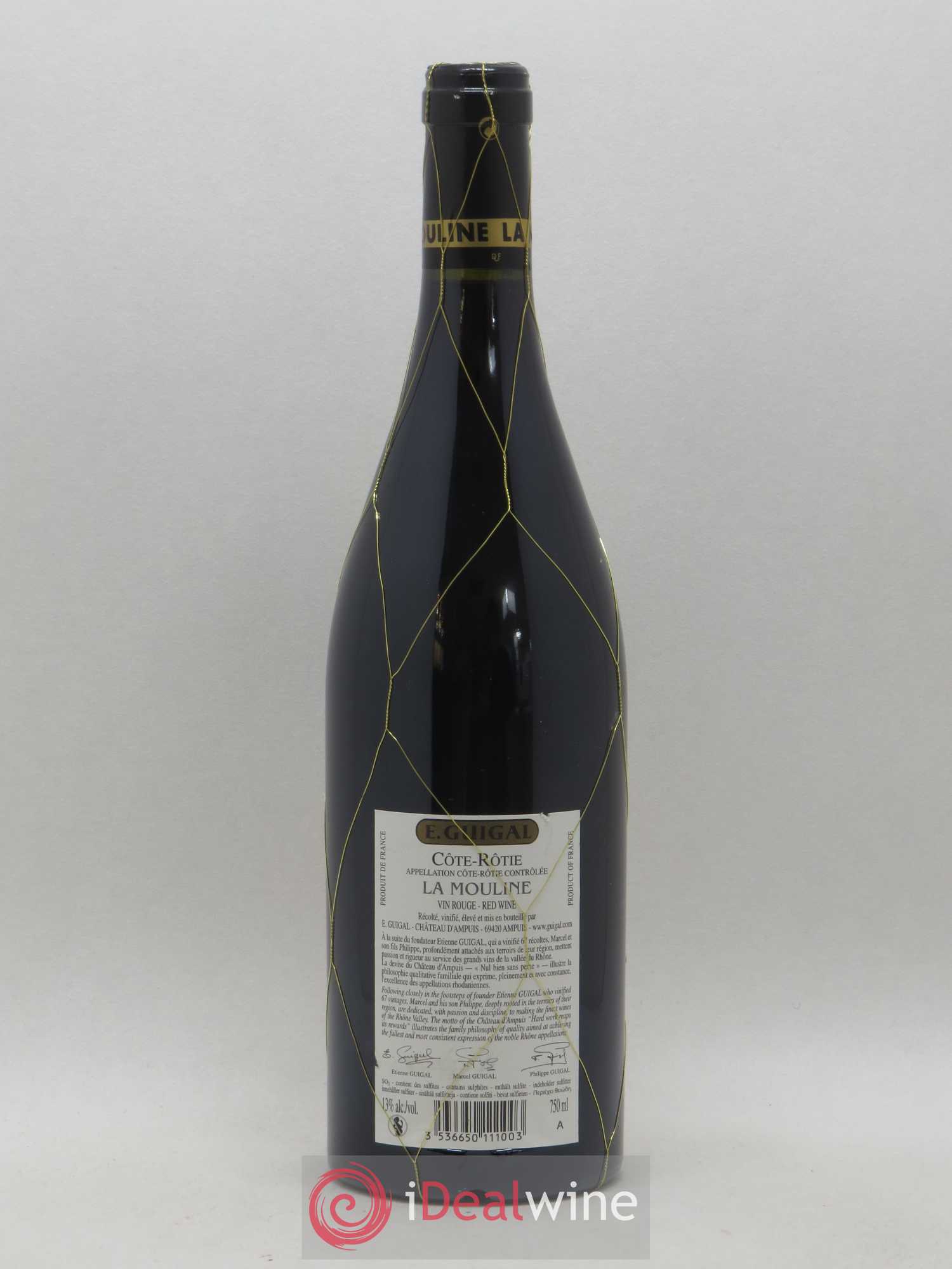 Côte-Rôtie La Mouline Guigal 2008 - Lot de 1 bouteille - 1