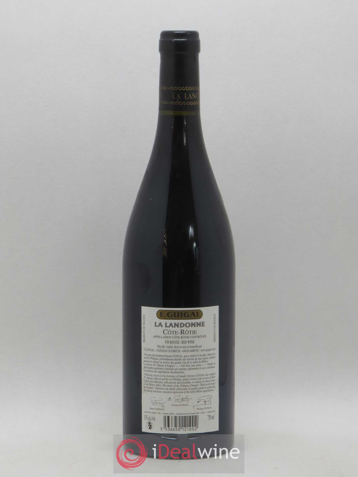 Côte-Rôtie La Landonne Guigal 2004 - Lot de 1 bouteille - 1