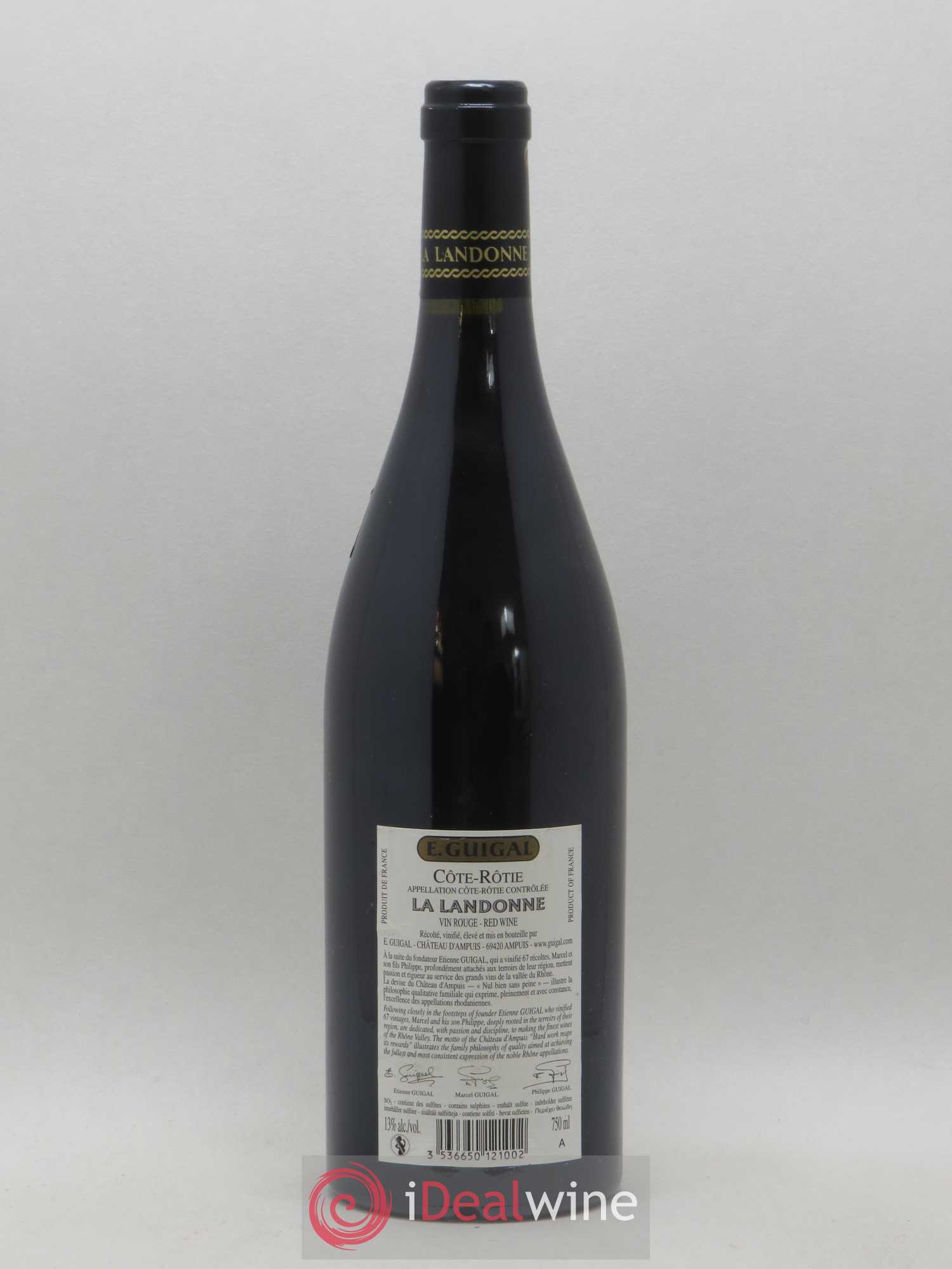Côte-Rôtie La Landonne Guigal 2008 - Lot de 1 bouteille - 1