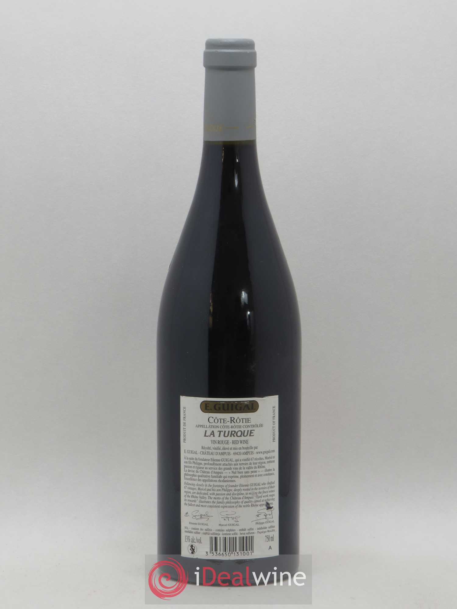 Côte-Rôtie La Turque Guigal 2008 - Lot de 1 bouteille - 1
