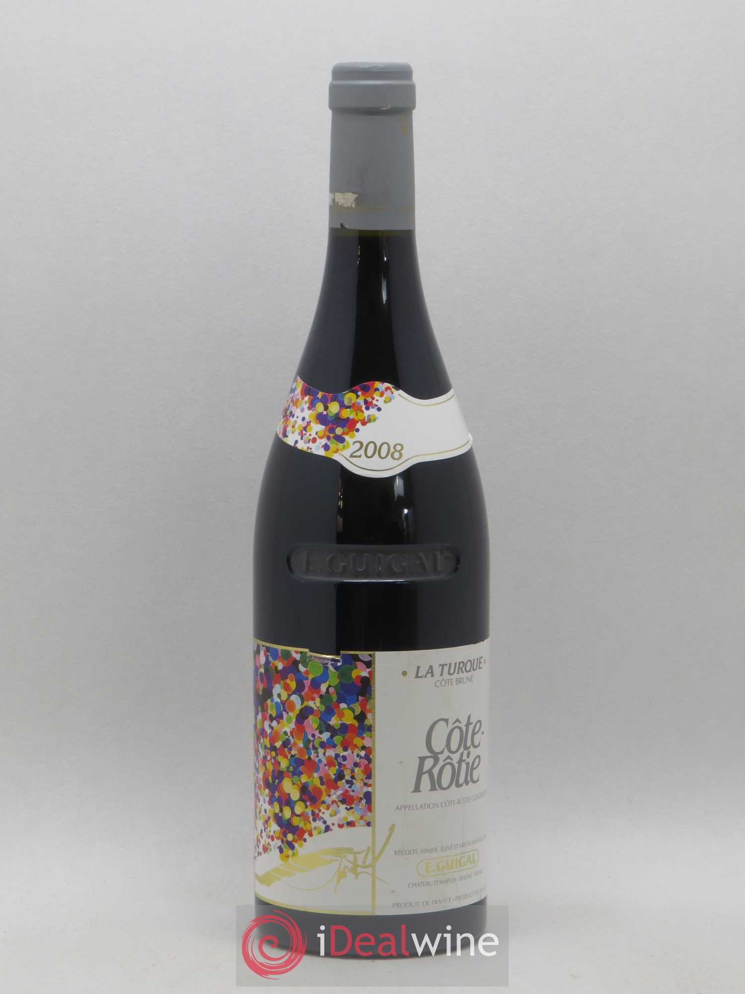 Côte-Rôtie La Turque Guigal 2008 - Lot de 1 bouteille - 0