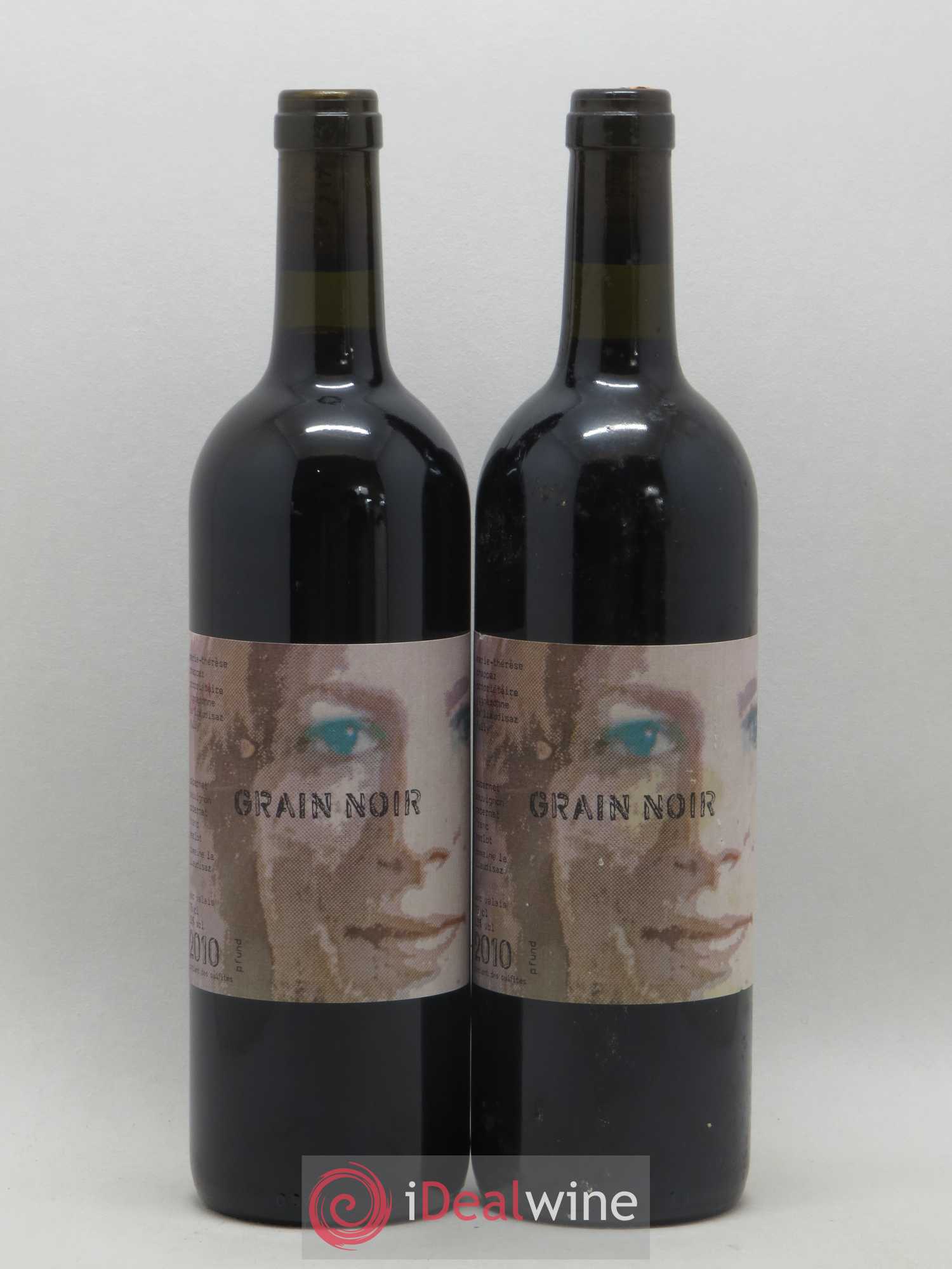 Valais Grain Noir Marie-Thérèse Chappaz - Domaine Des Claives 2010 - Lotto di 2 bottiglie - 0