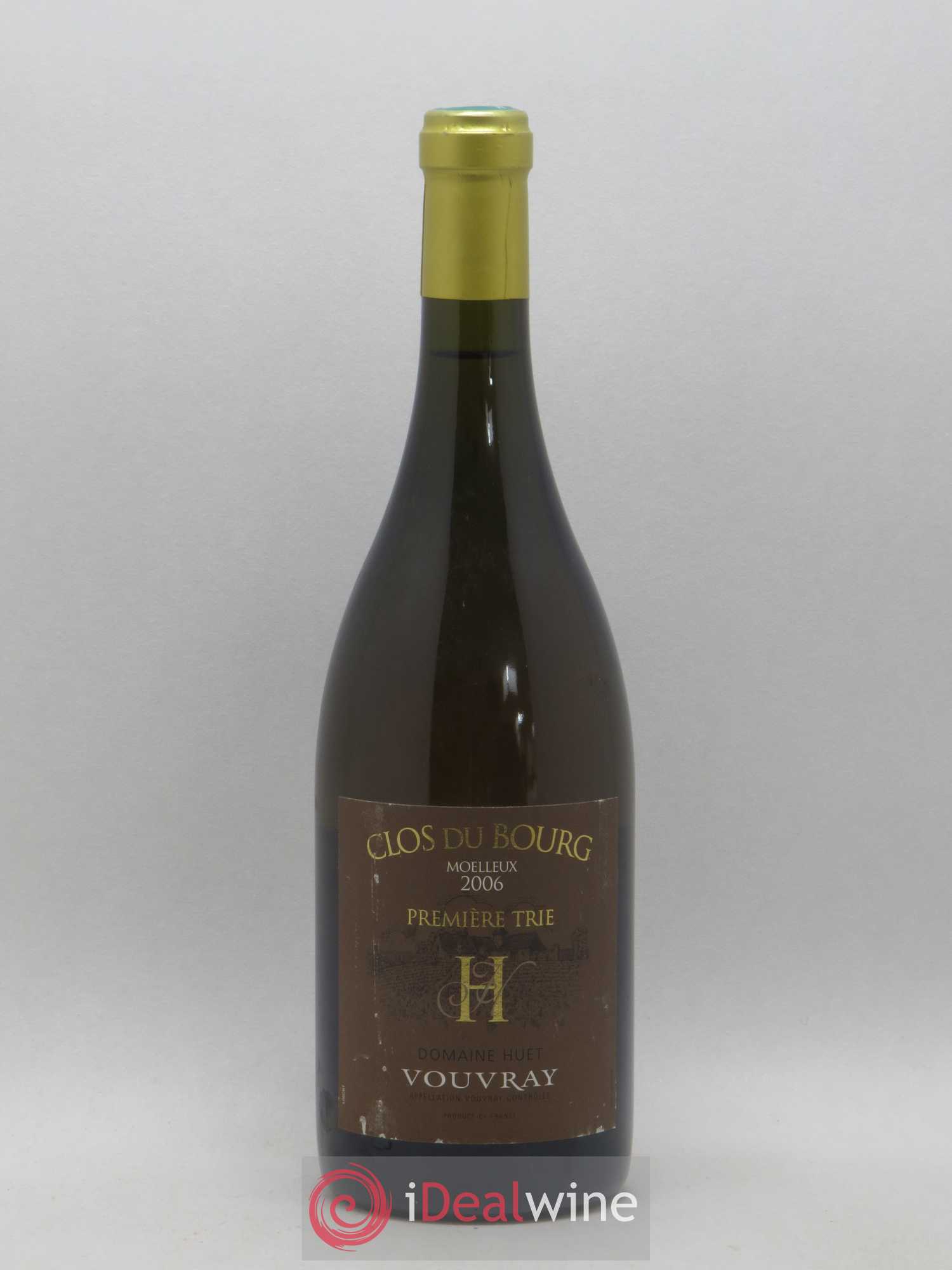 Vouvray Clos du Bourg Moelleux 1ère trie Domaine Huet 2006 - Lotto di 1 bottiglia - 0