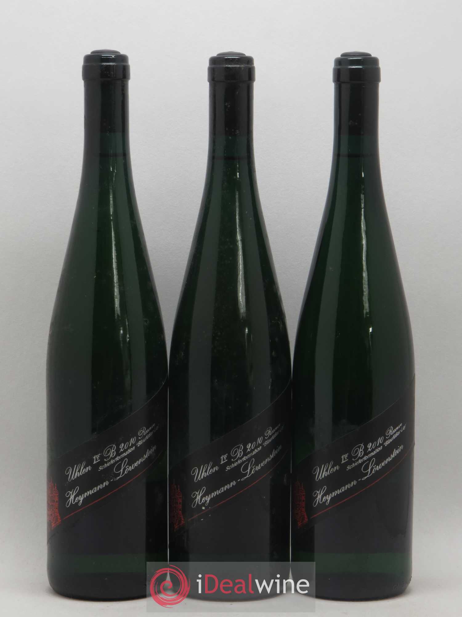 Riesling Uhlen Schieferformation Blaufusser Lay Weingut Heymann-Lowenstein 2010 - Posten von 3 Flaschen - 0