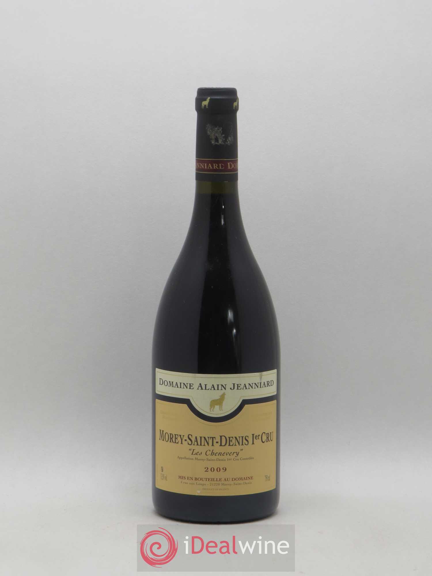 Morey-Saint-Denis 1er Cru Les Chenevery Domaine Alain Jeanniard 2009 - Posten von 1 Flasche - 0