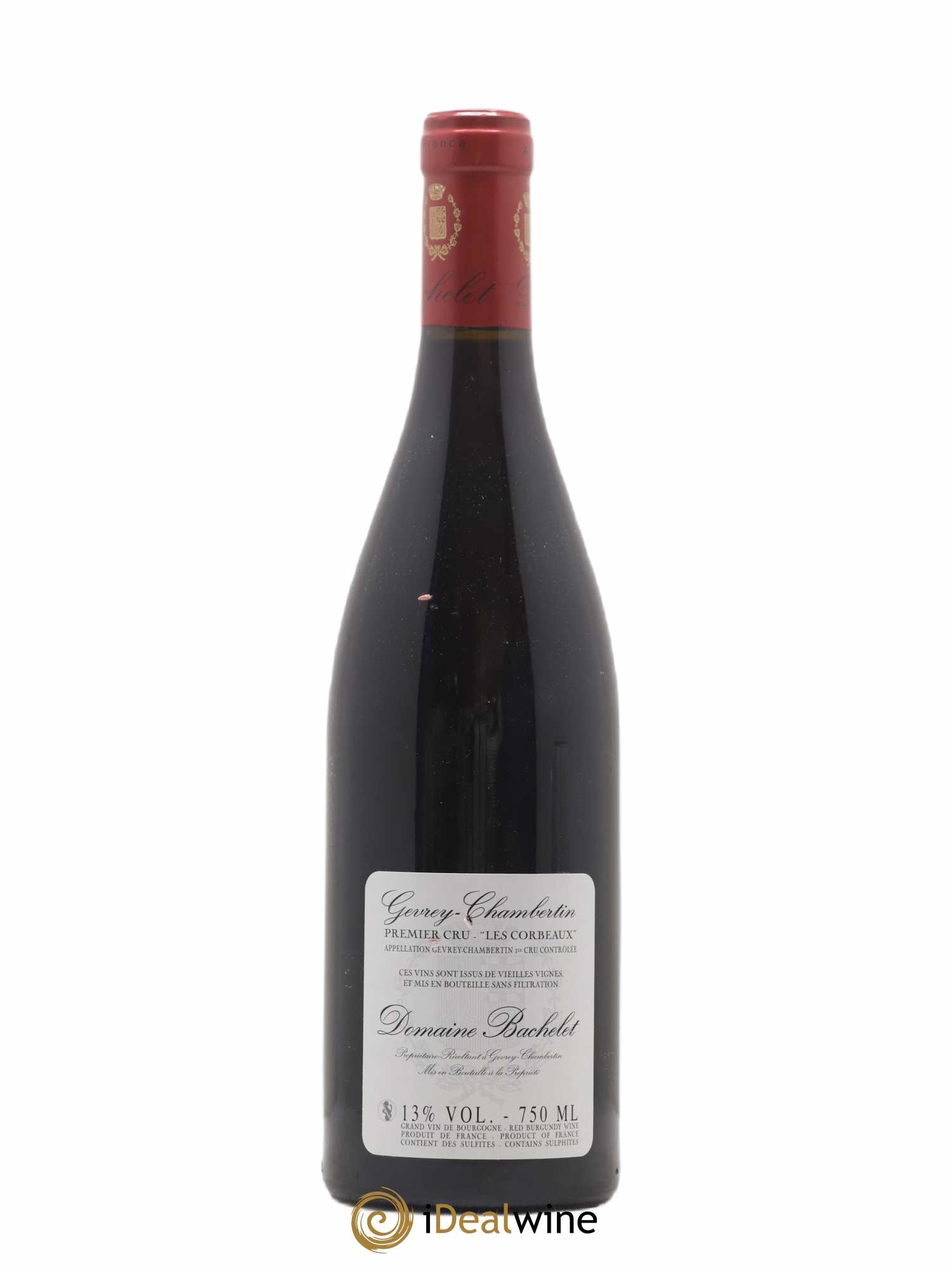 Gevrey-Chambertin 1er Cru Les Corbeaux Vieilles Vignes Denis Bachelet (Domaine) 2017 - Lot de 1 bouteille - 1