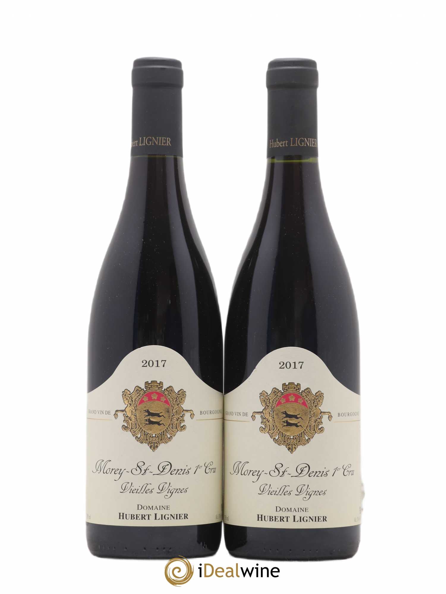 Morey-Saint-Denis 1er Cru Hubert Lignier (Domaine) 2017 - Posten von 2 Flaschen - 0